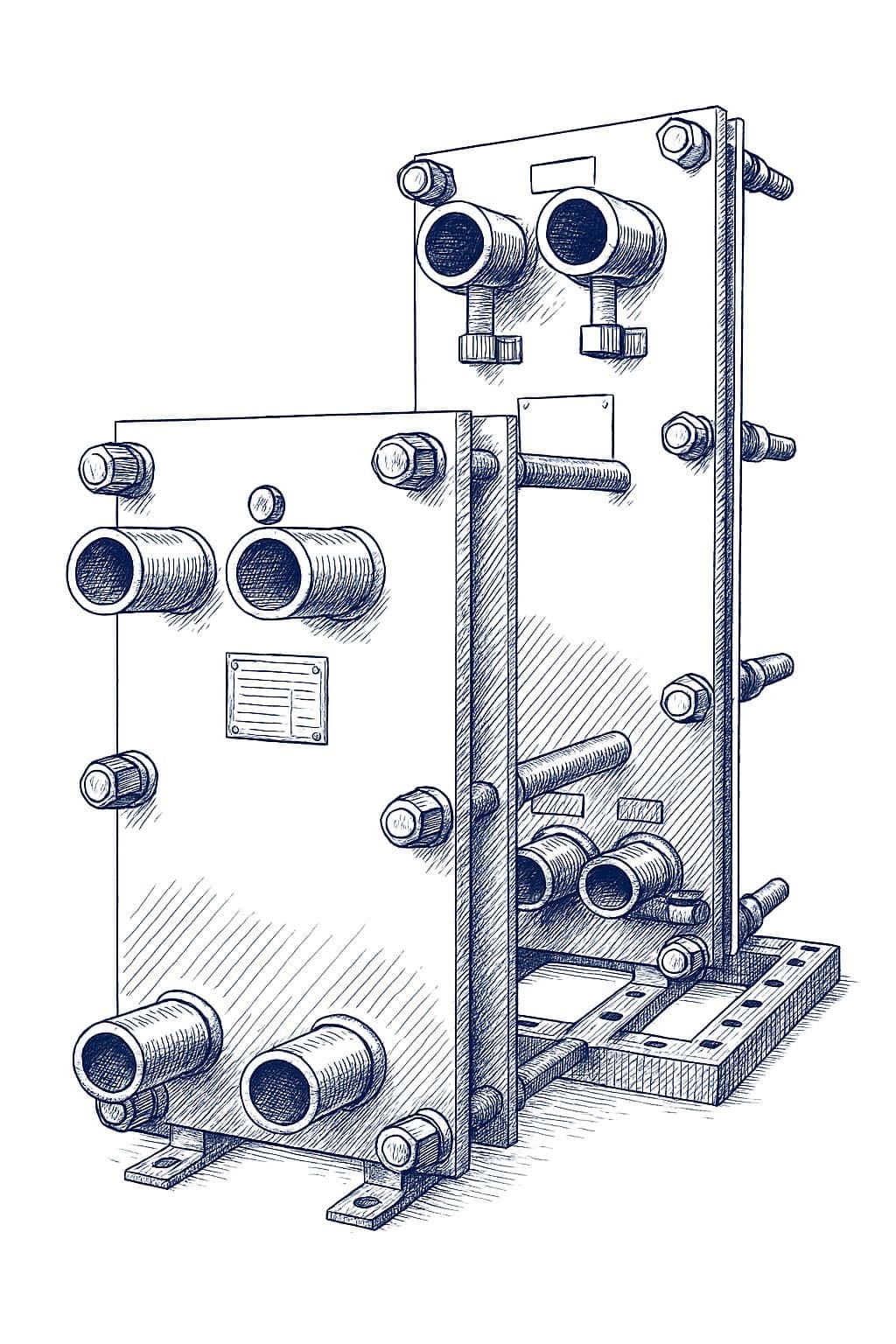 Теплообменник пластинчатый