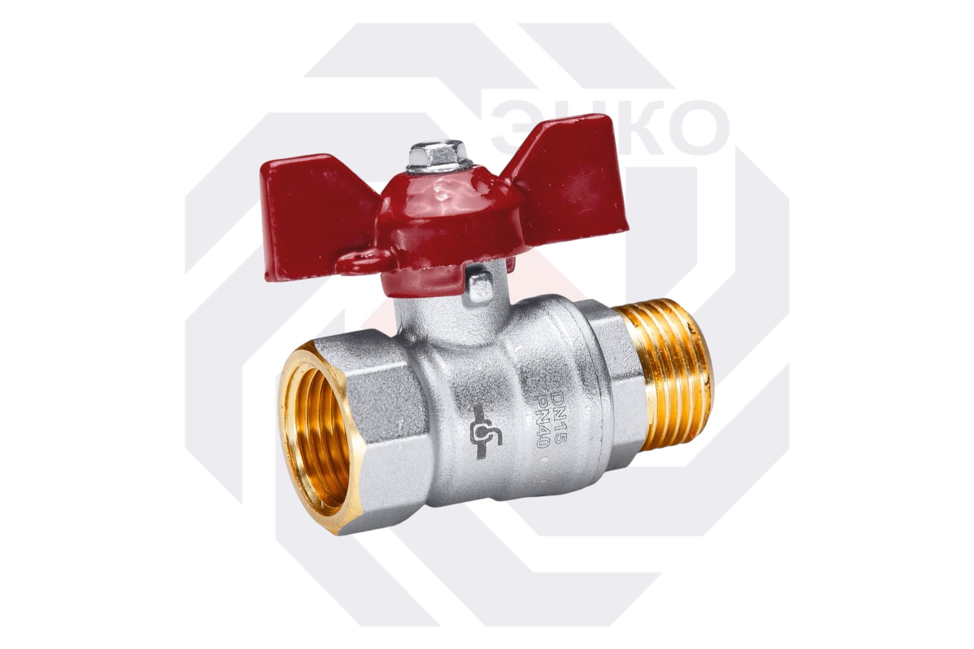 Кран шаровой ВР/НР TEMPER 3/4"