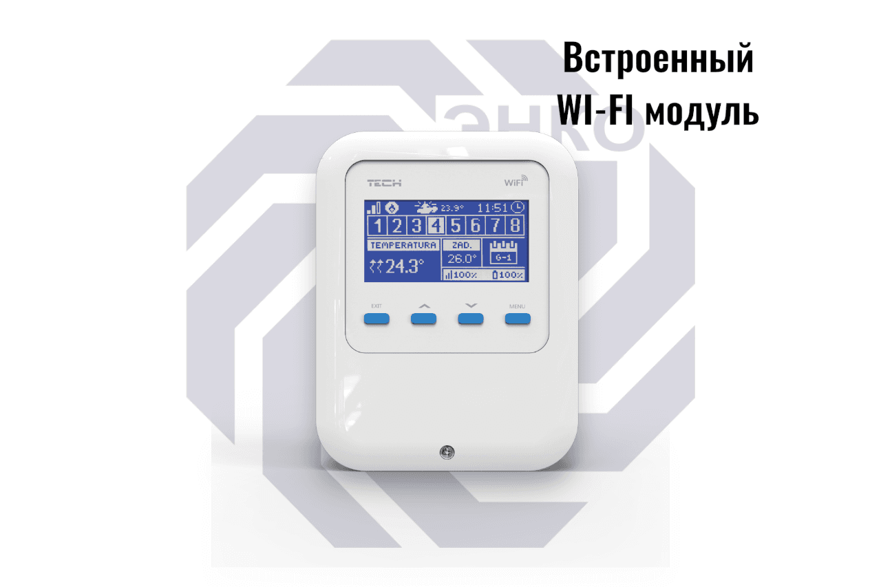 Контроллер TECH STEROWNIKIST-8S WiFi белый