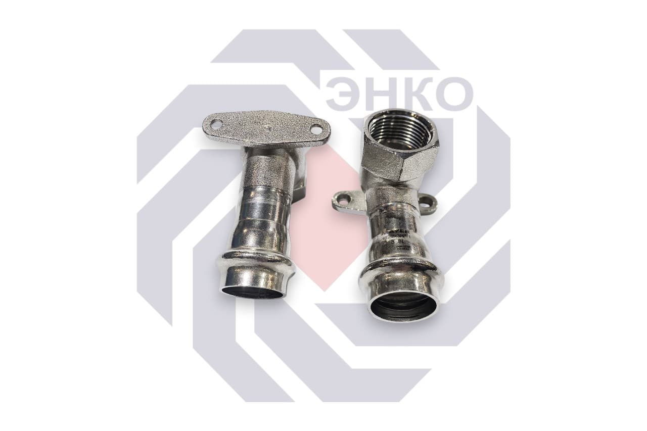 Фитинг отвод с внутренней резьбой 18x1/2"