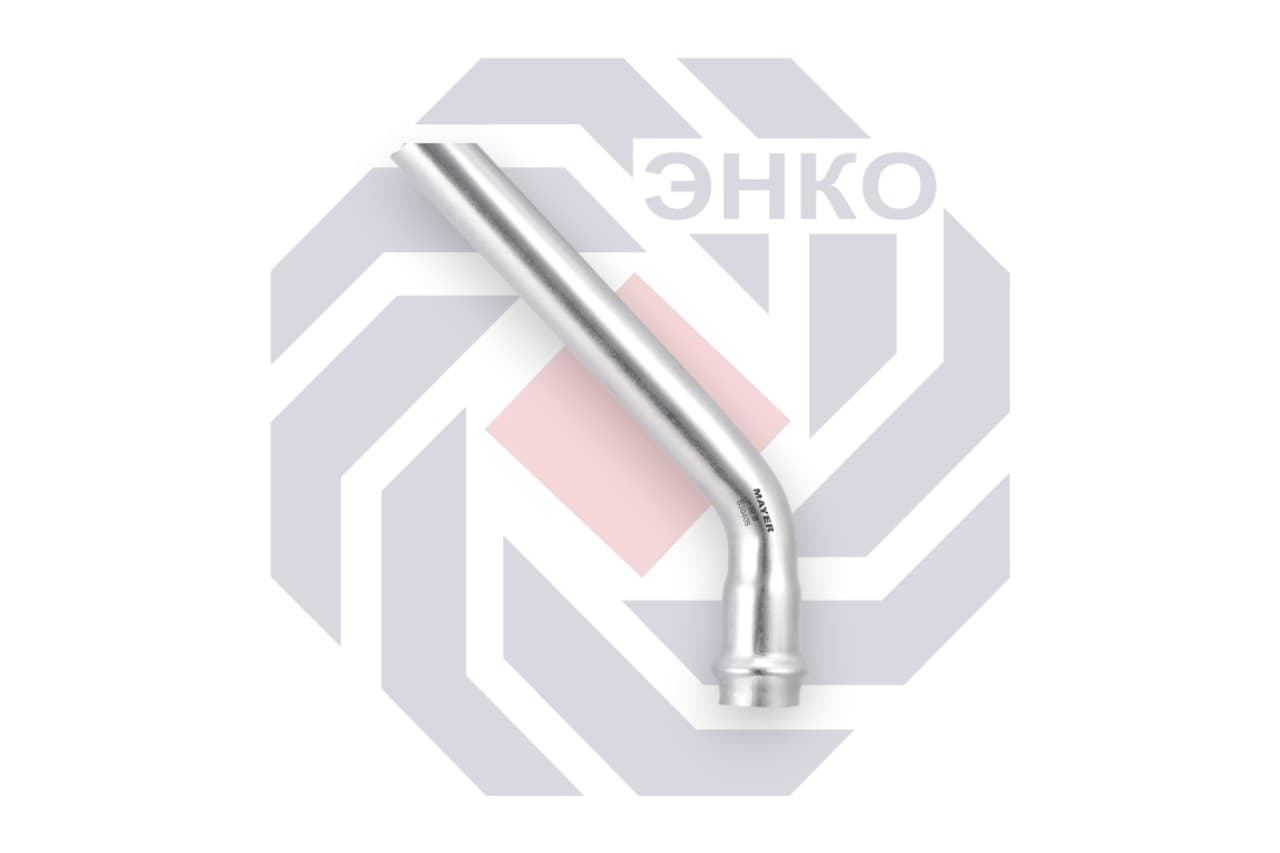 Фитинг отвод-вставка 45° 42