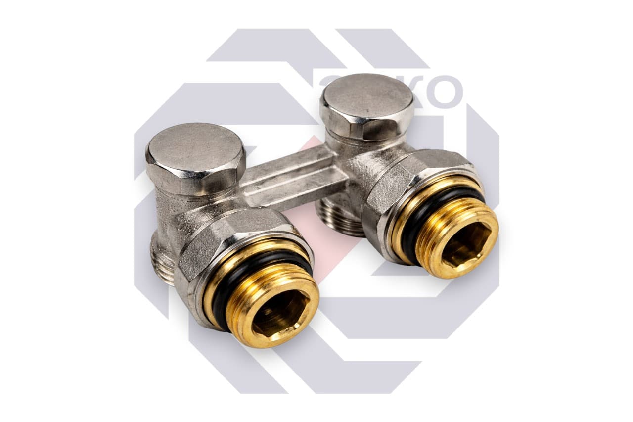 Узел нижнего подключения 3/4"Е угловой