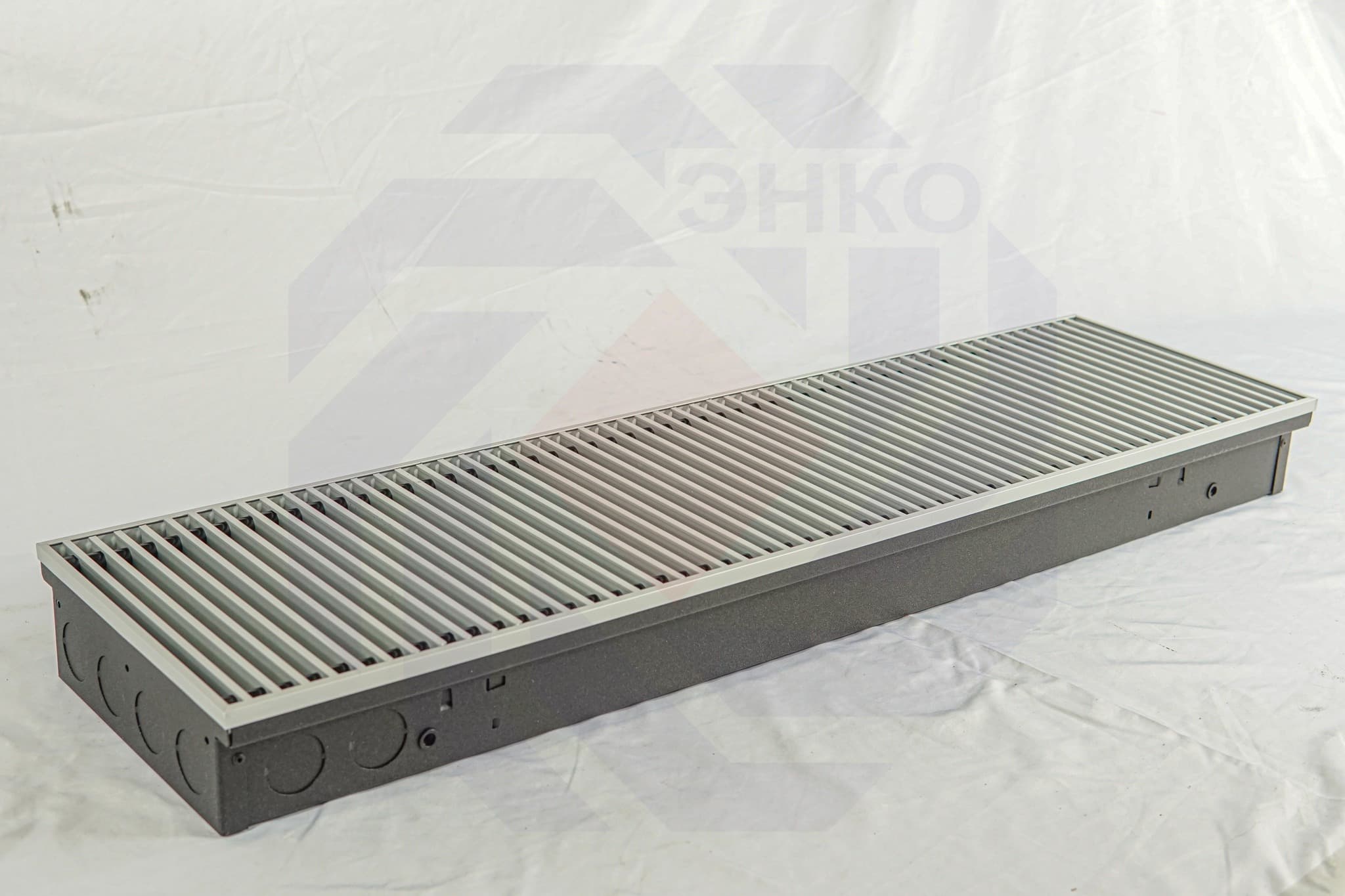 Конвектор внутрипольный с принудительной конвекцией ISOTERM Гольфстрим-В КВК24 1900 мм