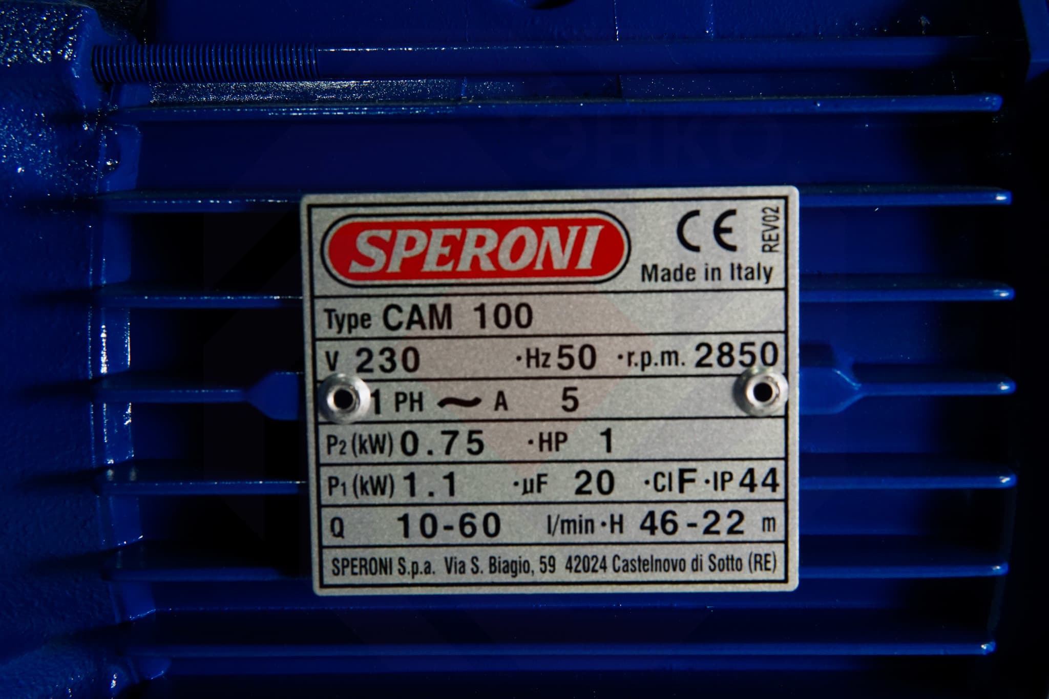 Насос повысительный SPERONI CAM 100