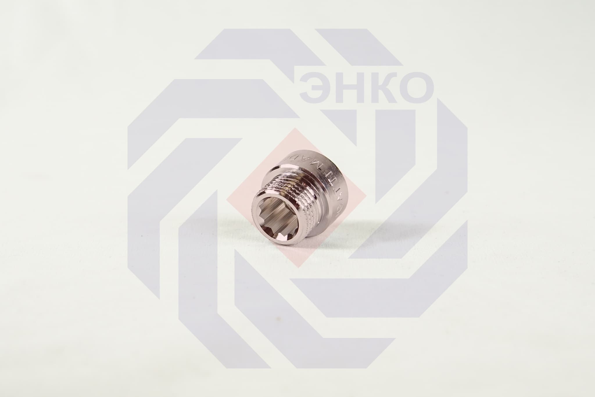 Удлинитель хромированный ВР/НР BUGATTI 139 ½"⨯10 мм