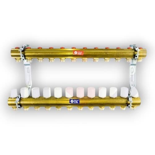 Комплект коллекторов без расходомеров GIACOMINI R553D 12 контуров