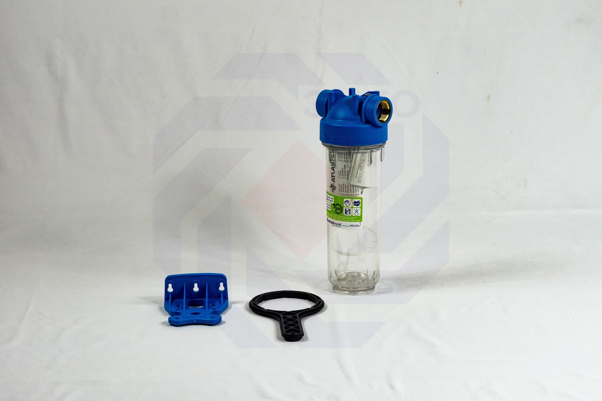 Корпус фильтра одинарный ATLAS DP 10 MONO OT TS ¾"