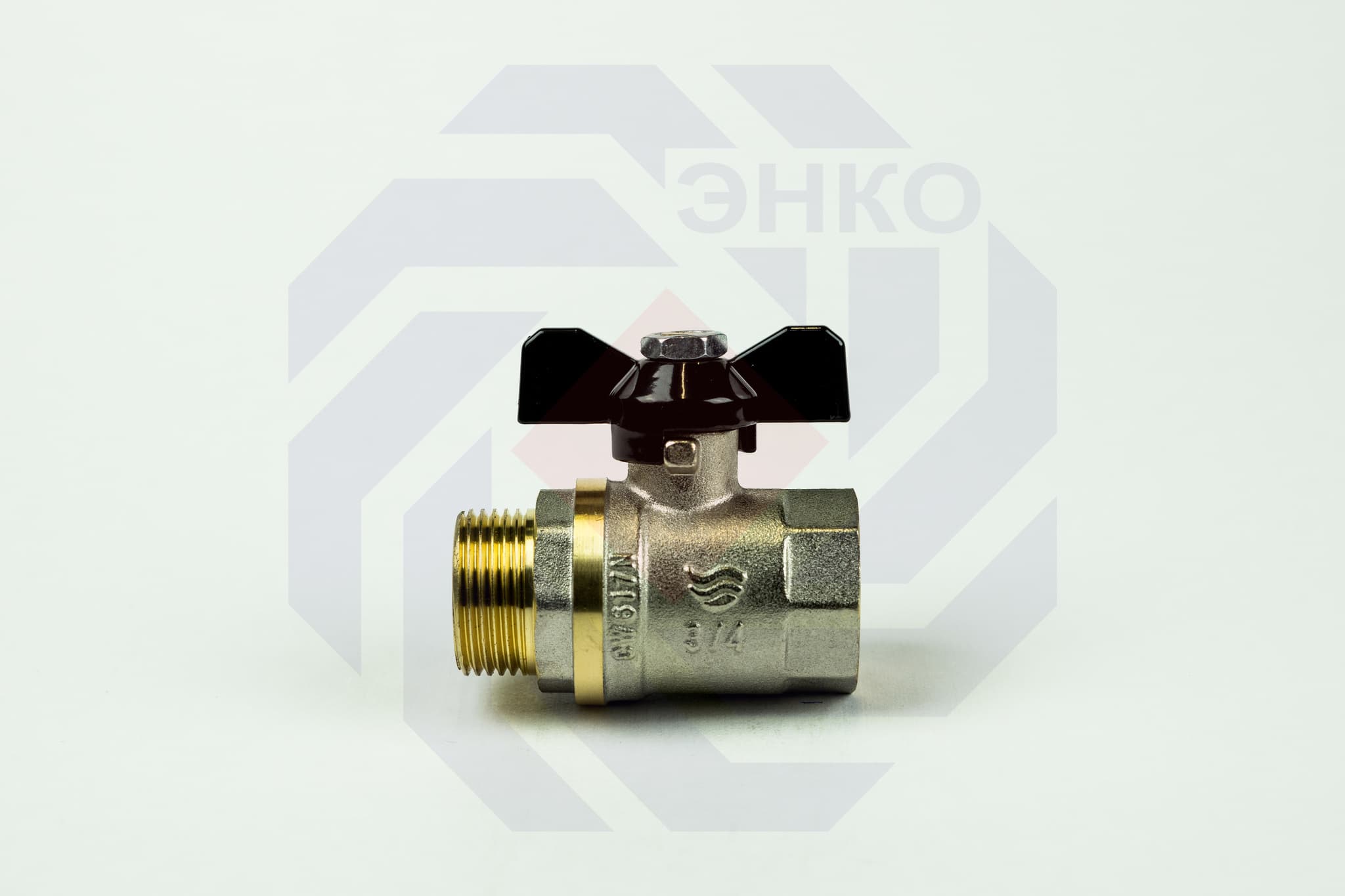 Кран шаровой ВР/НР SIRENA ¾" B