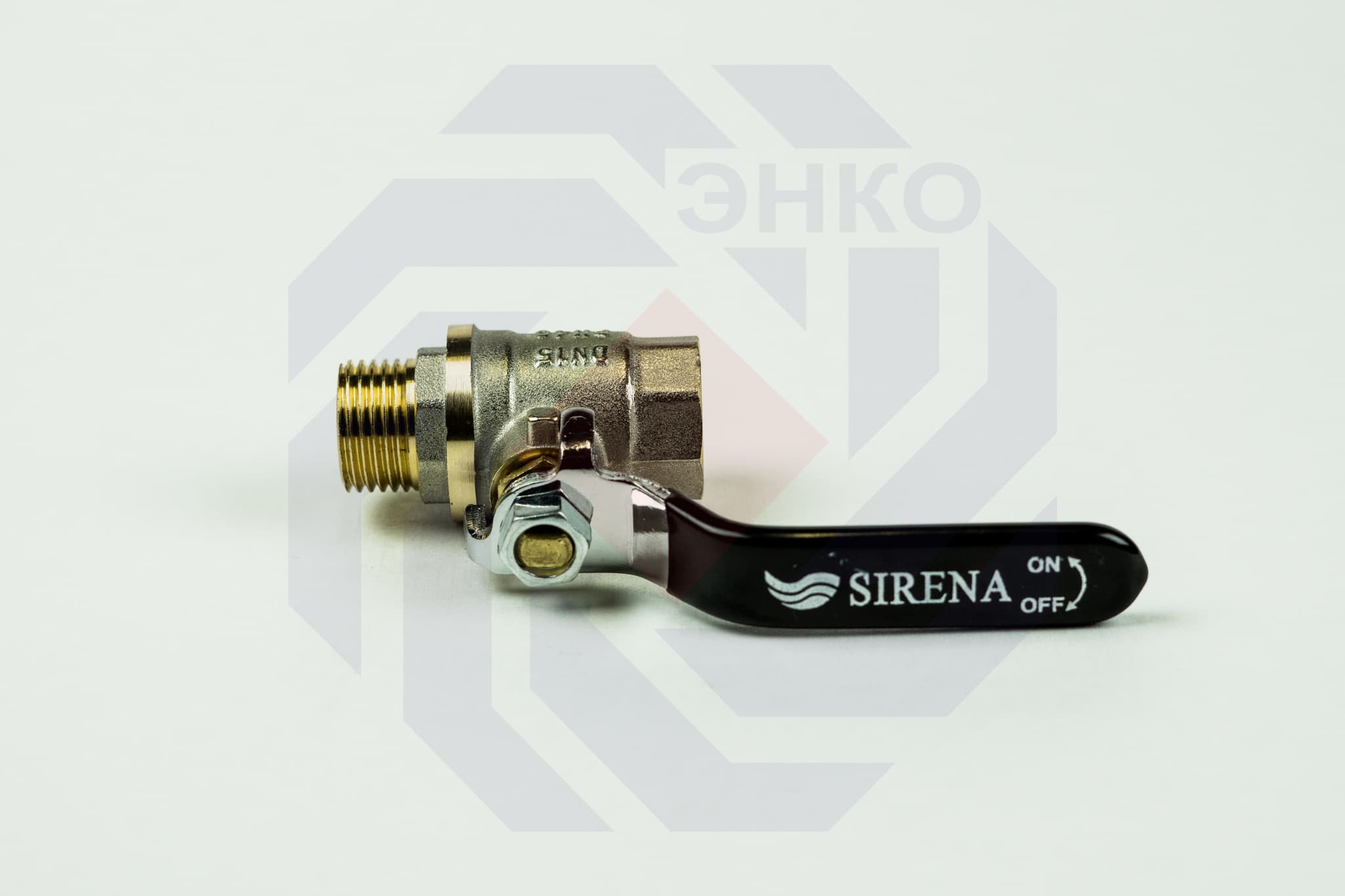 Кран шаровой ВР/НР SIRENA ½" C