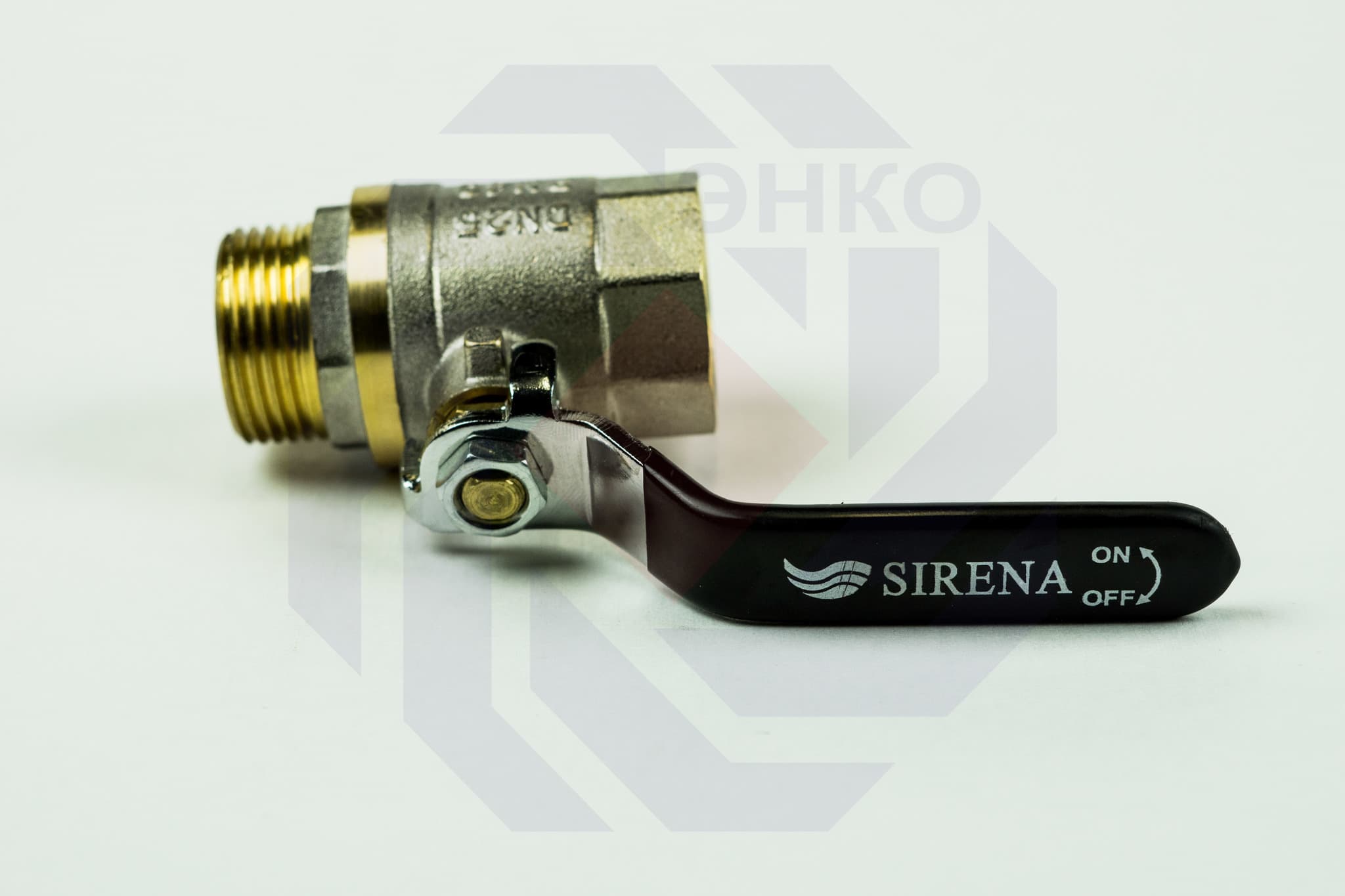 Кран шаровой ВР/НР SIRENA 1" C