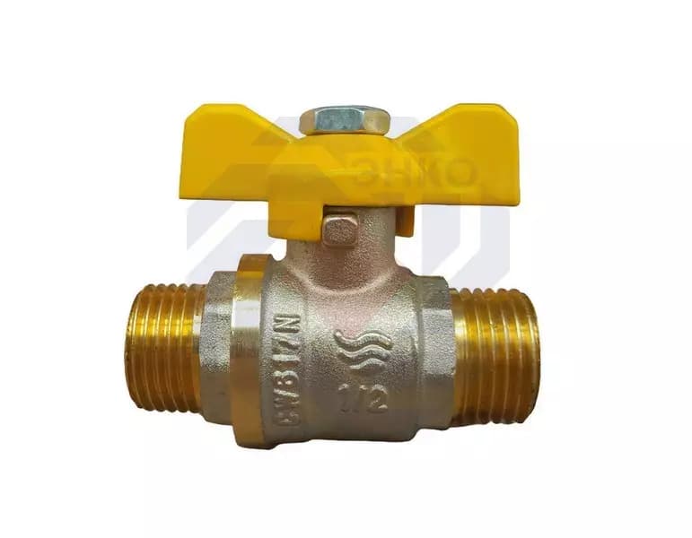 Кран газовый шаровой НР/НР SIRENA 1/2" B