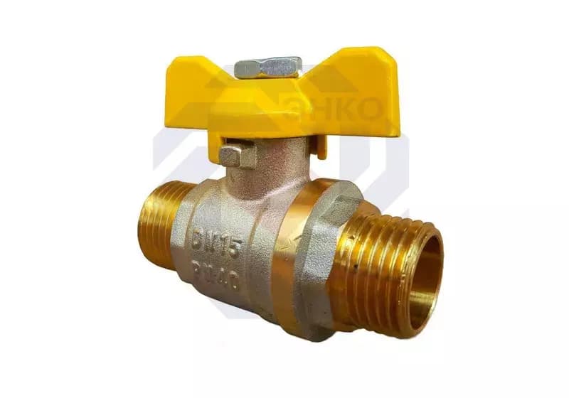 Кран газовый шаровой НР/НР SIRENA 1/2" B