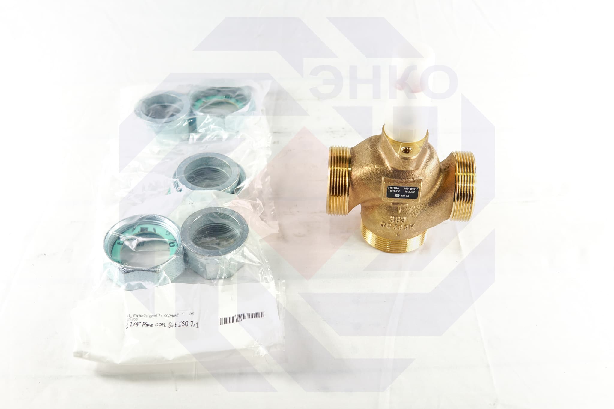 Клапан регулирующий трехходовой IMI CV316 RGA DN 25