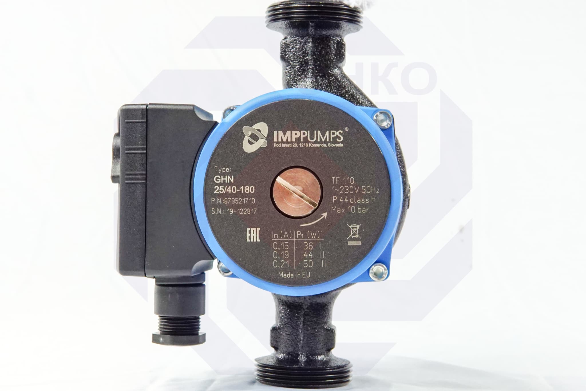 Насос циркуляционный IMP GHN 25/40-180