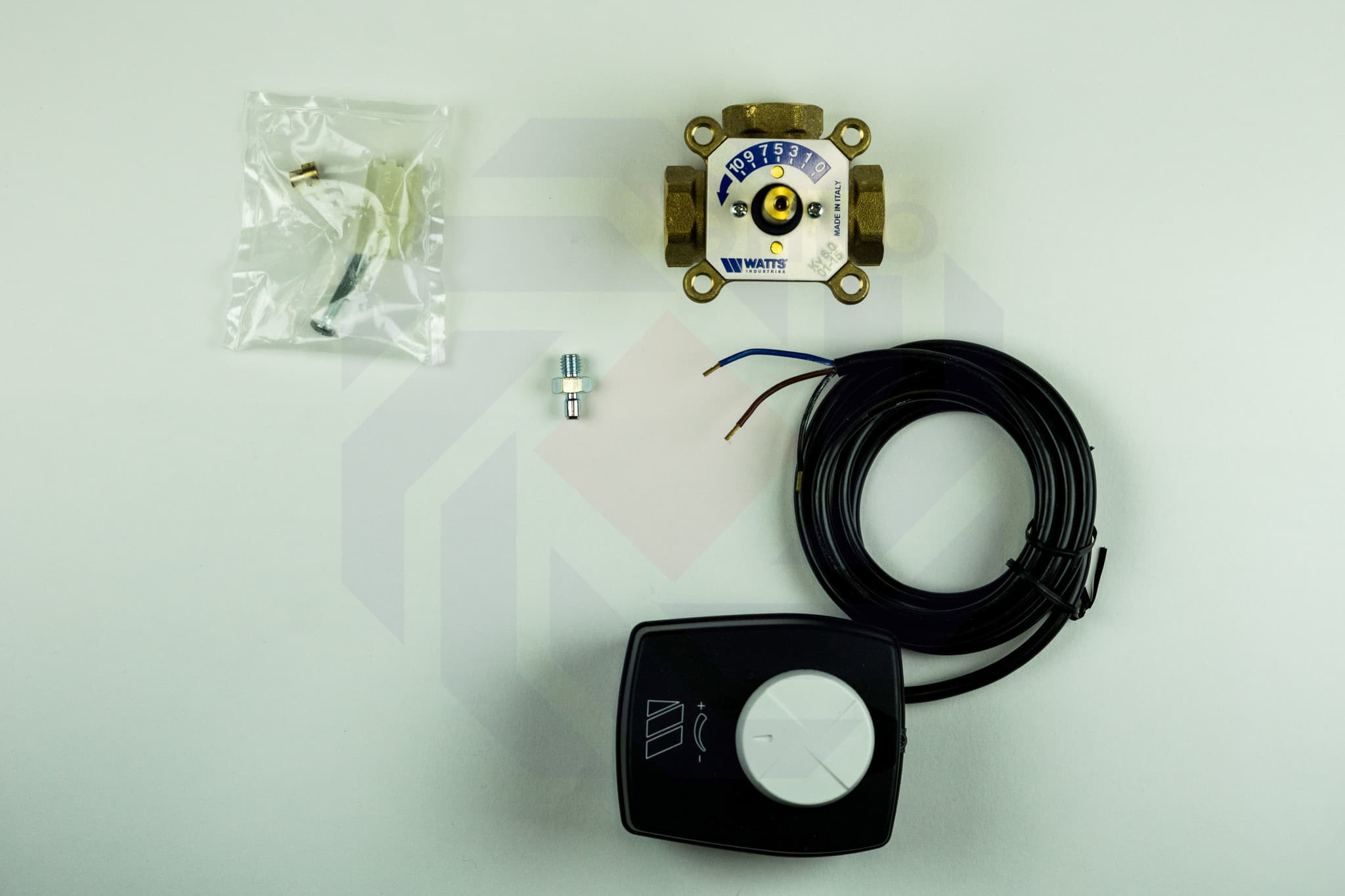 Клапан поворотный трехходовой с электроприводом WATTS V3GB ¾"