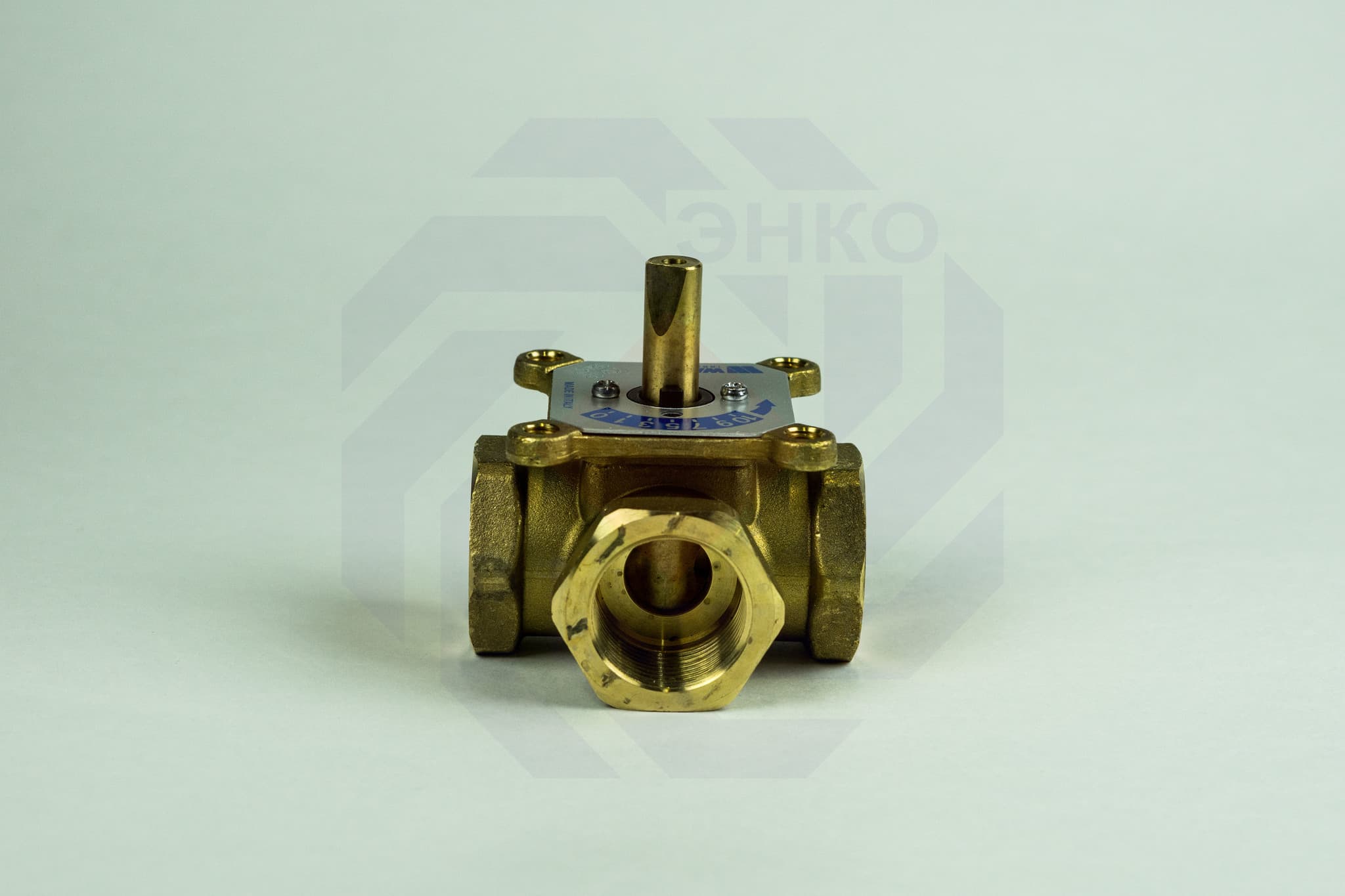 Клапан поворотный трехходовой с электроприводом WATTS V3GB 1"