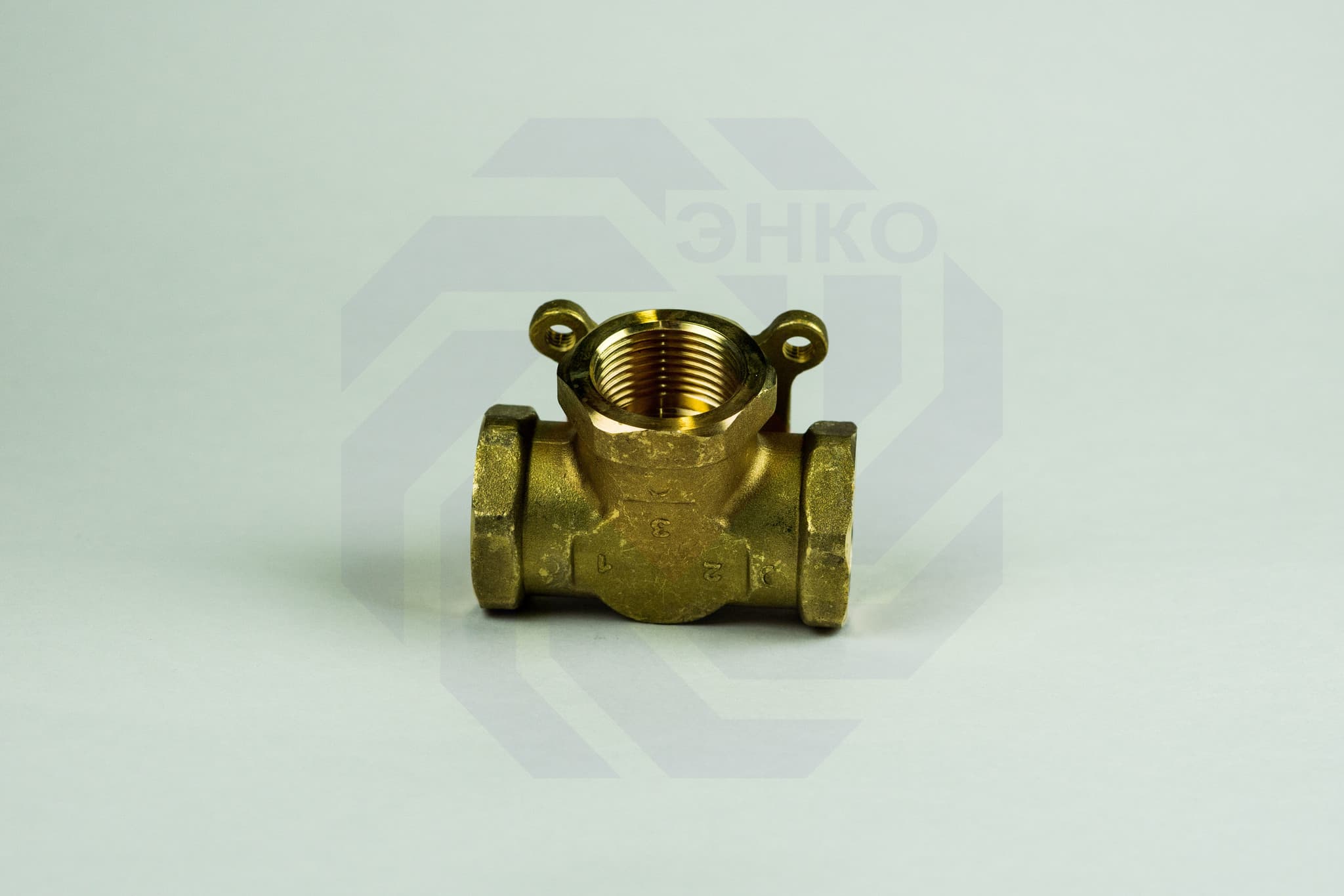 Клапан поворотный трехходовой с электроприводом WATTS V3GB 1"