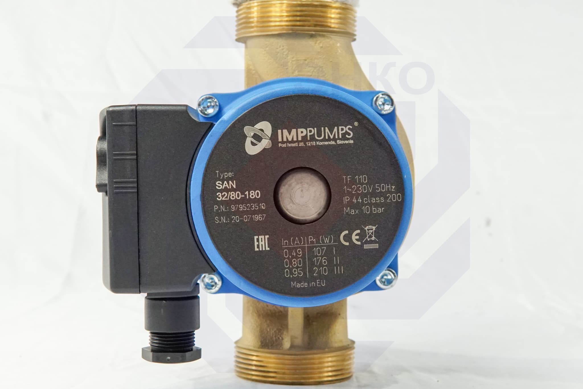 Насос циркуляционный IMP SAN 32/80-180