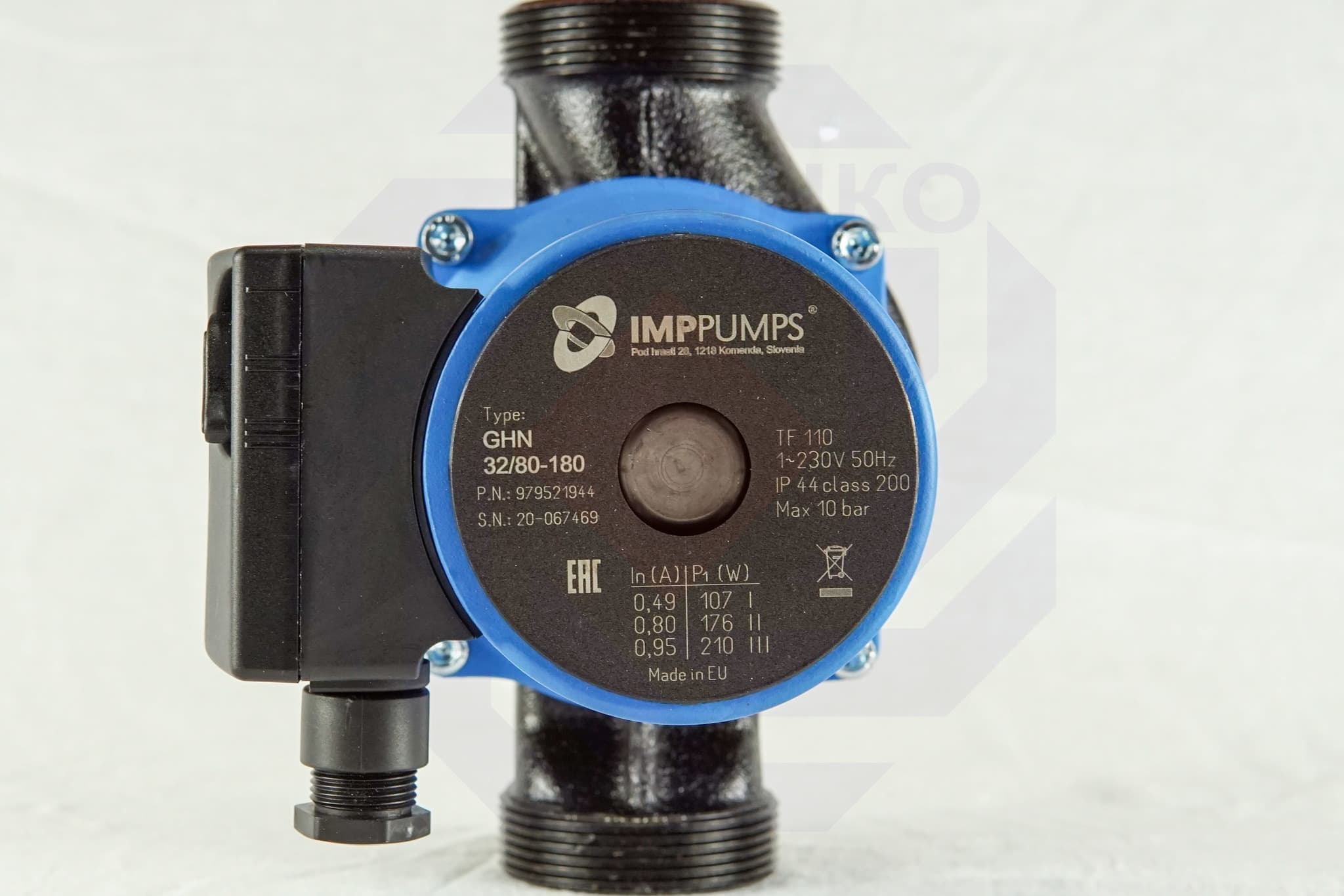 Насос циркуляционный IMP GHN 32/80-180