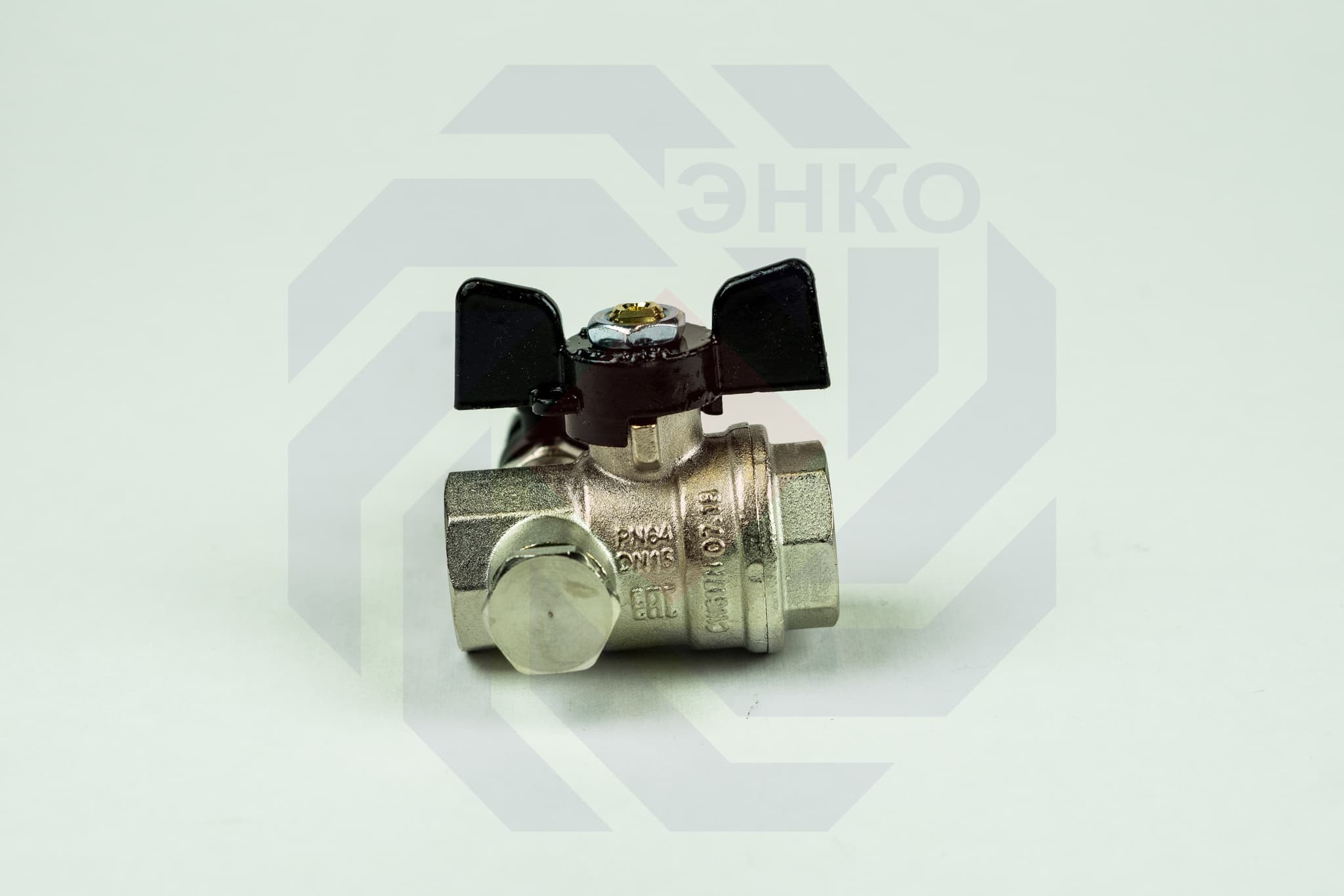 Кран шаровой со сливом ВР/ВР BUGATTI 332 ½"