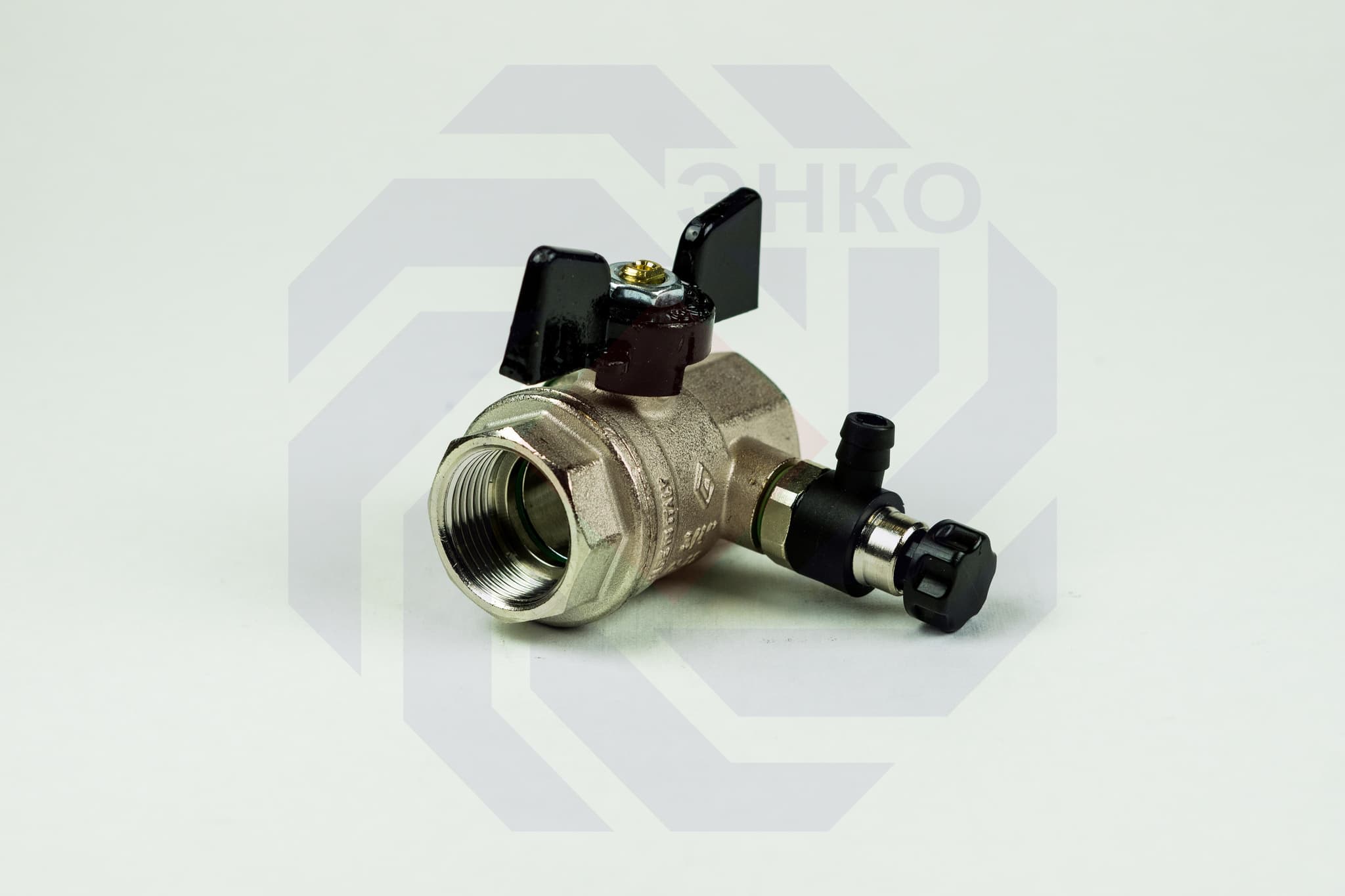 Кран шаровой со сливом ВР/ВР BUGATTI 332 ¾"