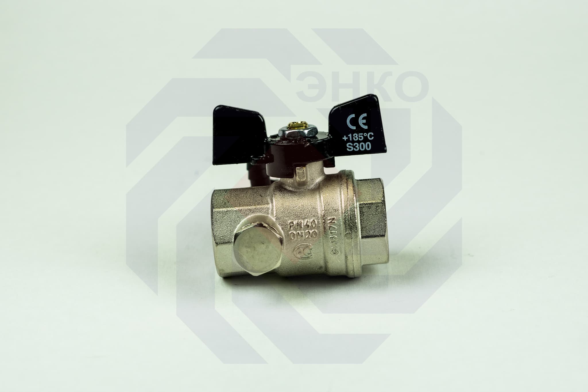 Кран шаровой со сливом ВР/ВР BUGATTI 332 ¾"