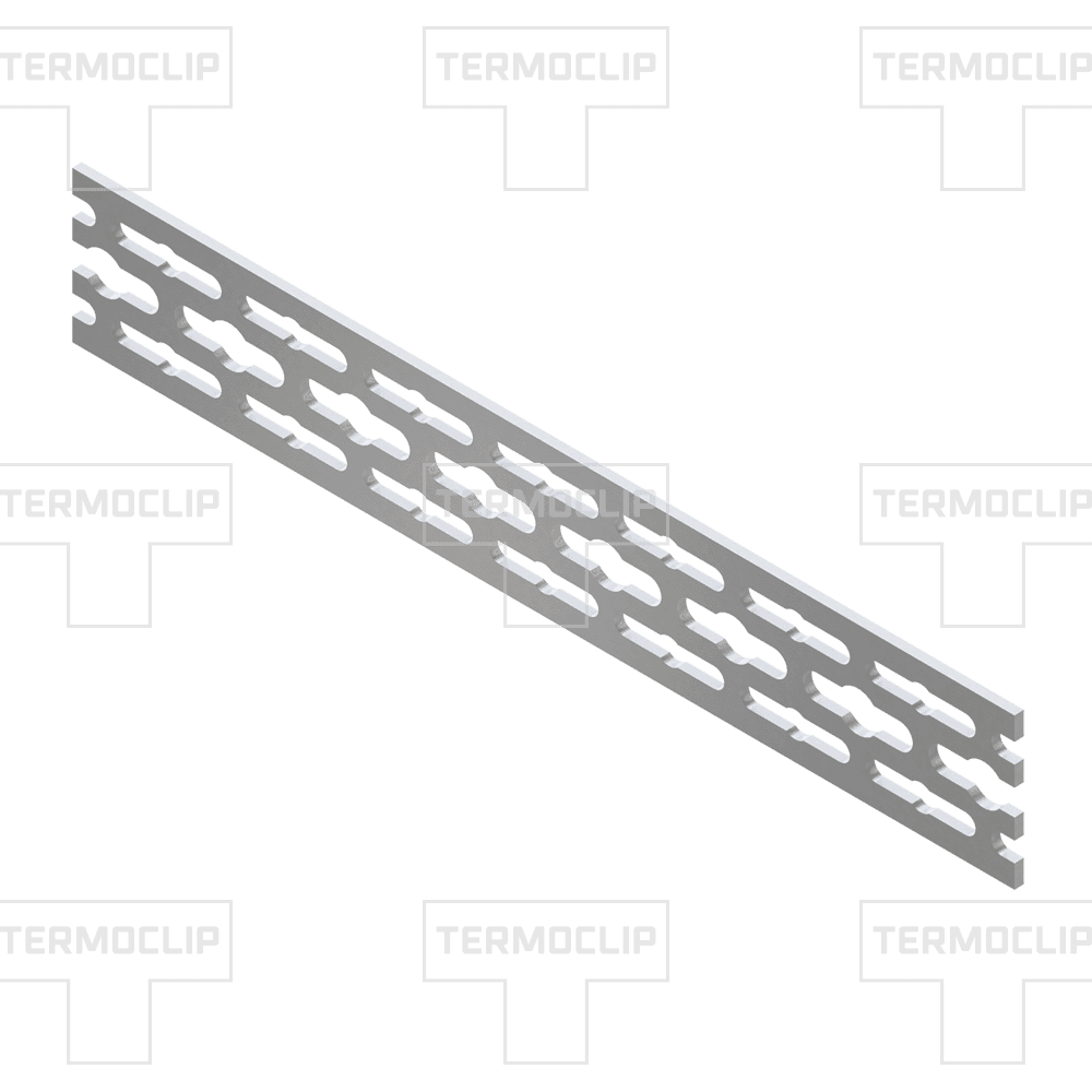 Шина сантехническая TERMOCLIP 3F 2000 мм 