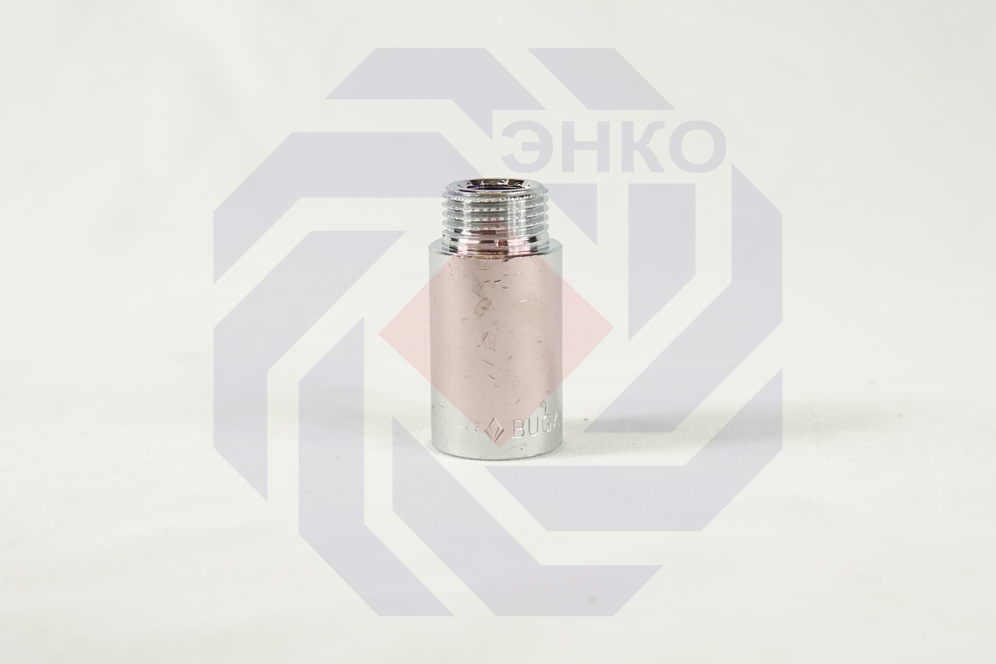 Удлинитель хромированный ВР/НР BUGATTI 139 ½"⨯40 мм