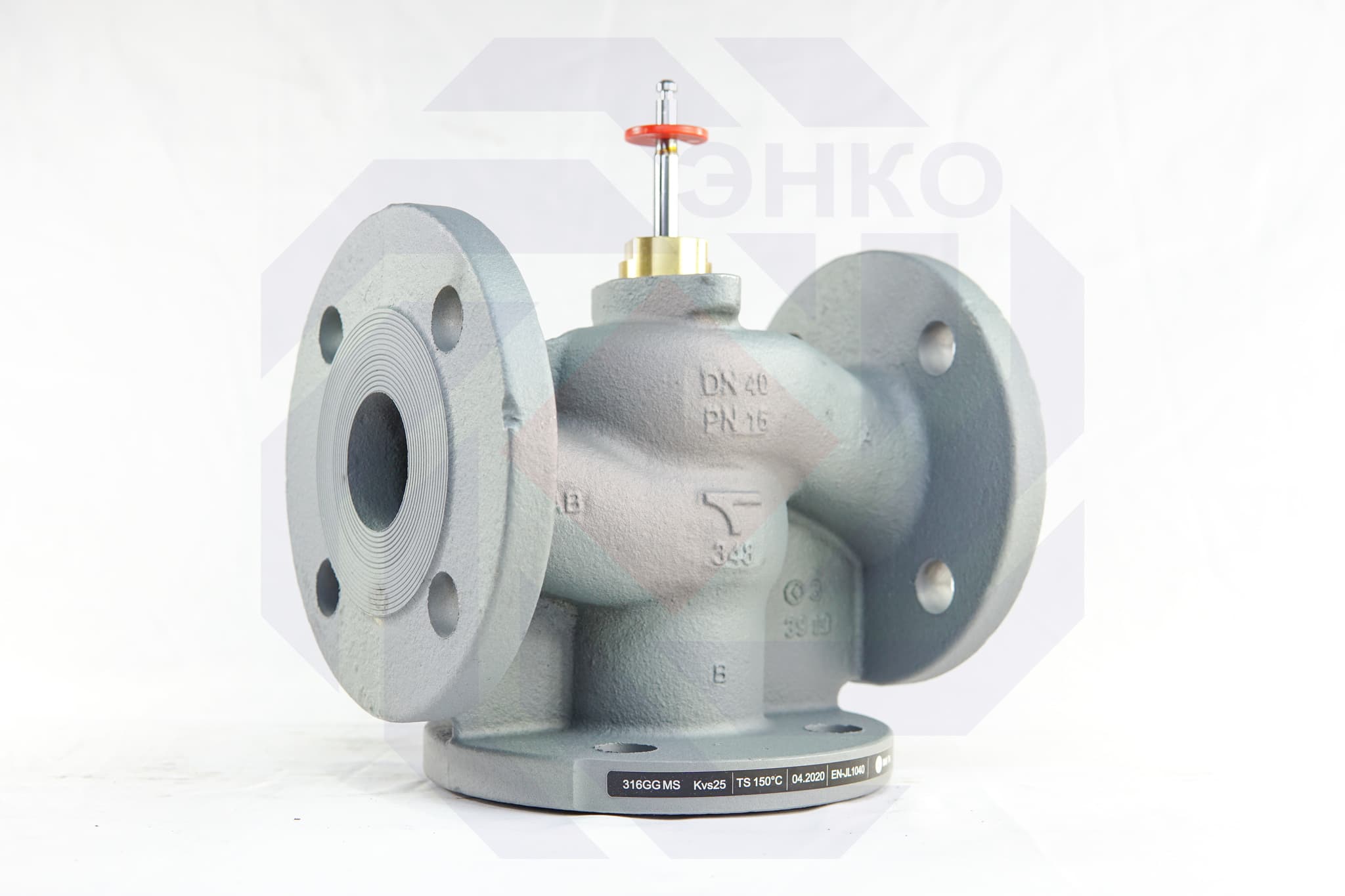 Клапан регулирующий трехходовой IMI CV316 GG DN 40