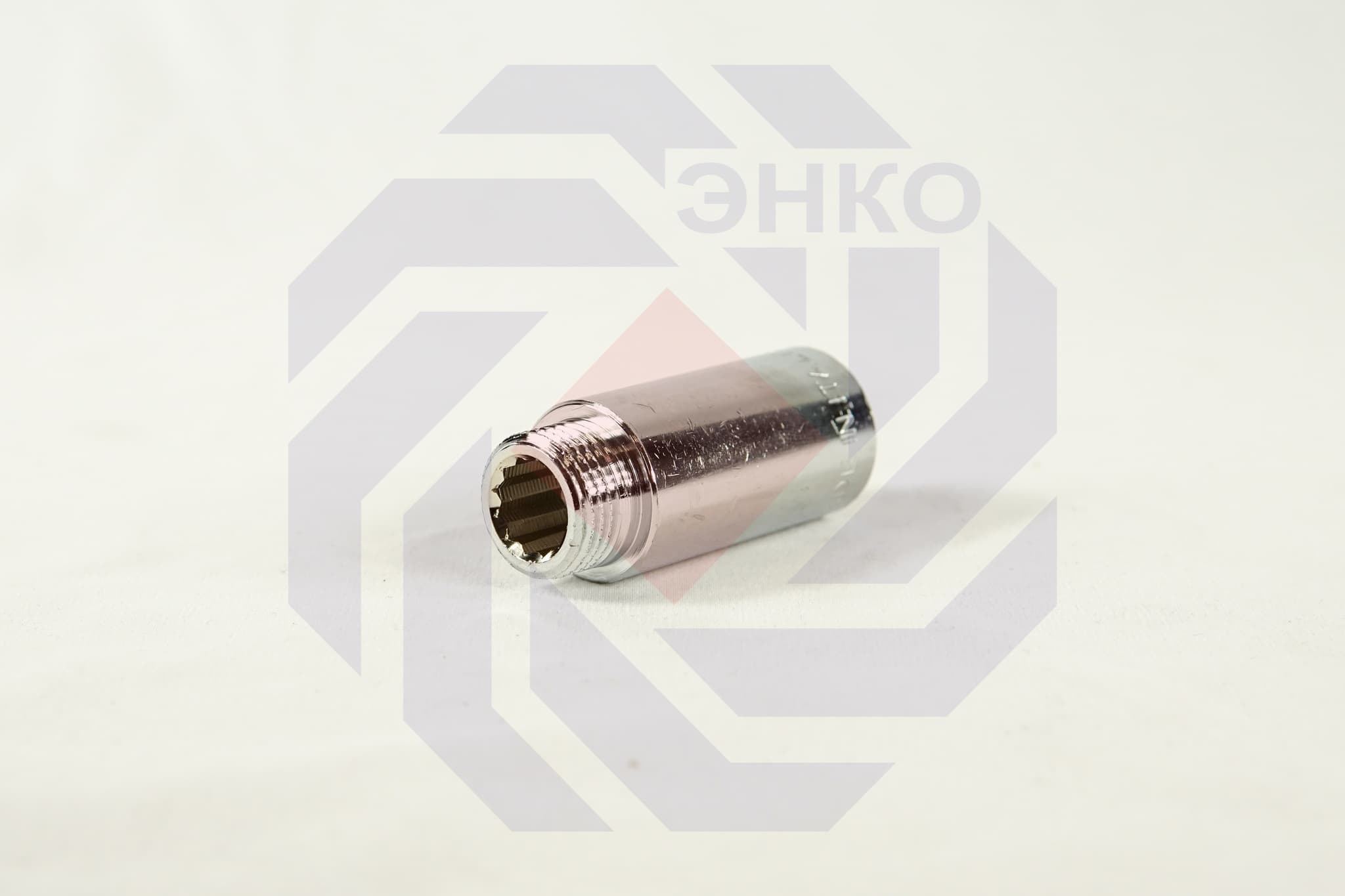 Удлинитель хромированный ВР/НР BUGATTI 139 ½"⨯50 мм