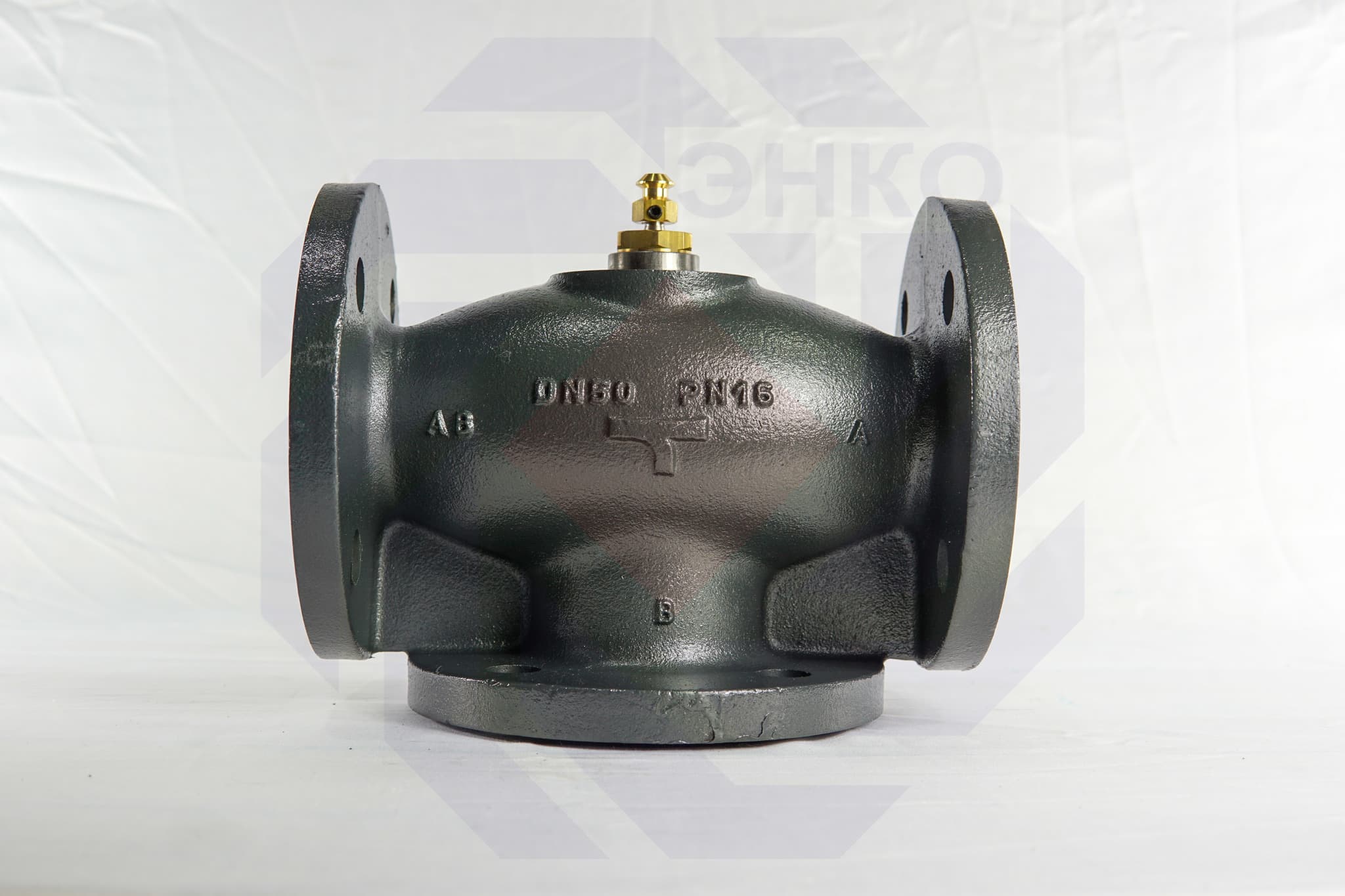 Клапан регулирующий фланцевый трехходовой MUT MK DN 50