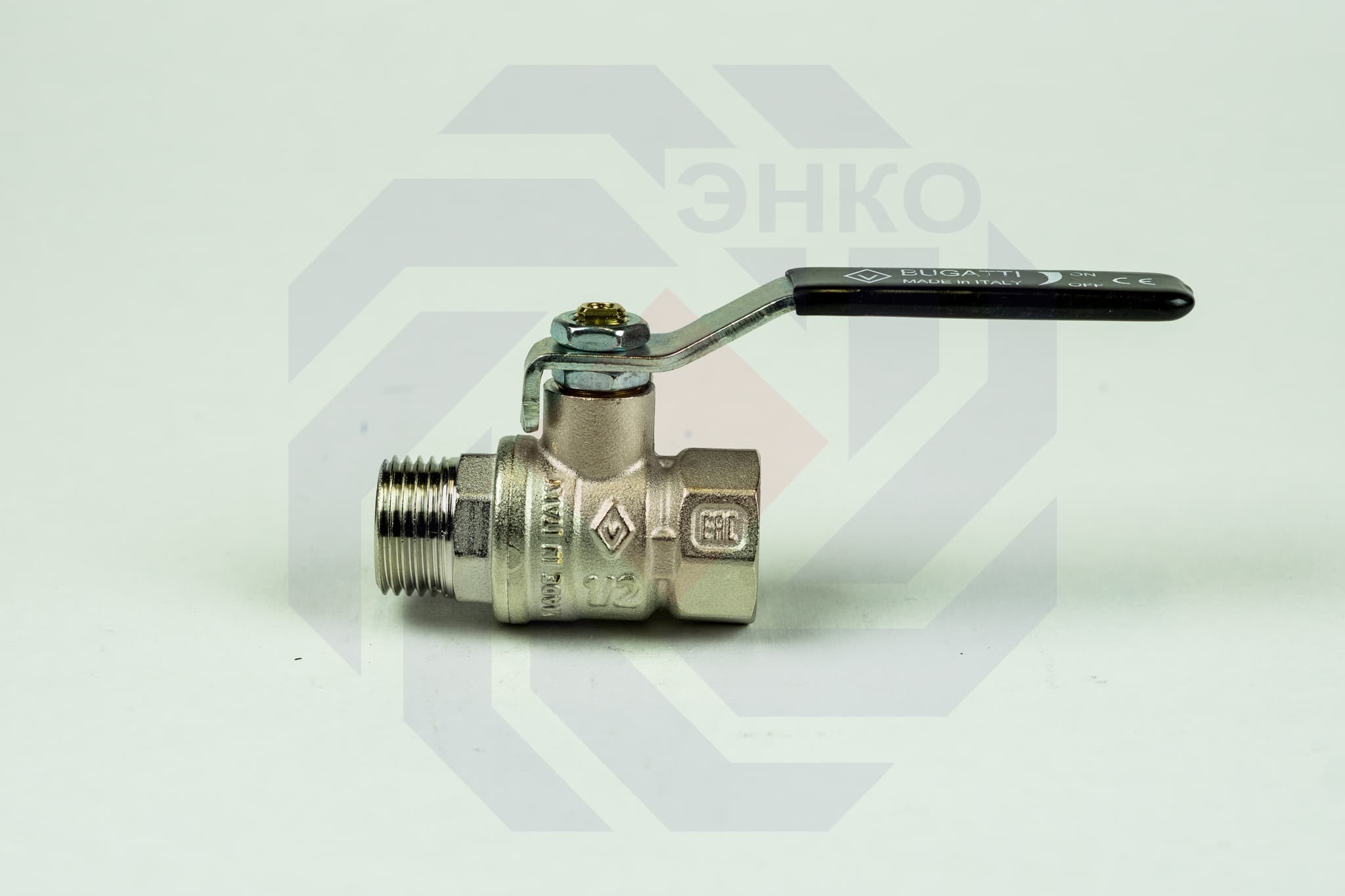 Кран шаровой ВР/НР BUGATTI 606 ½"