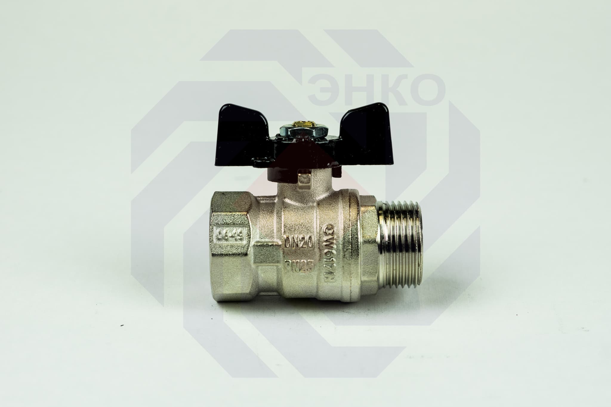 Кран шаровой ВР/НР BUGATTI 607 ¾"