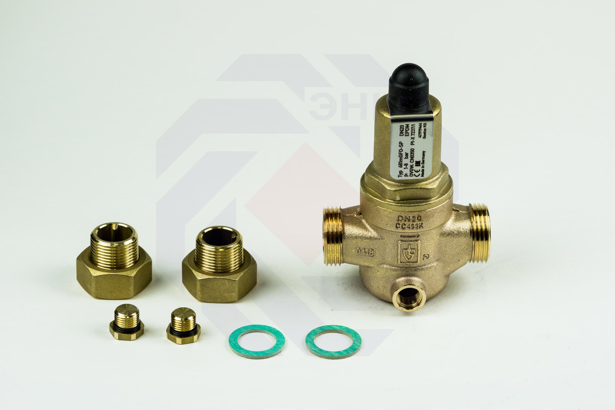 Редуктор давления GOETZE 681m 1-8 бар ¾"