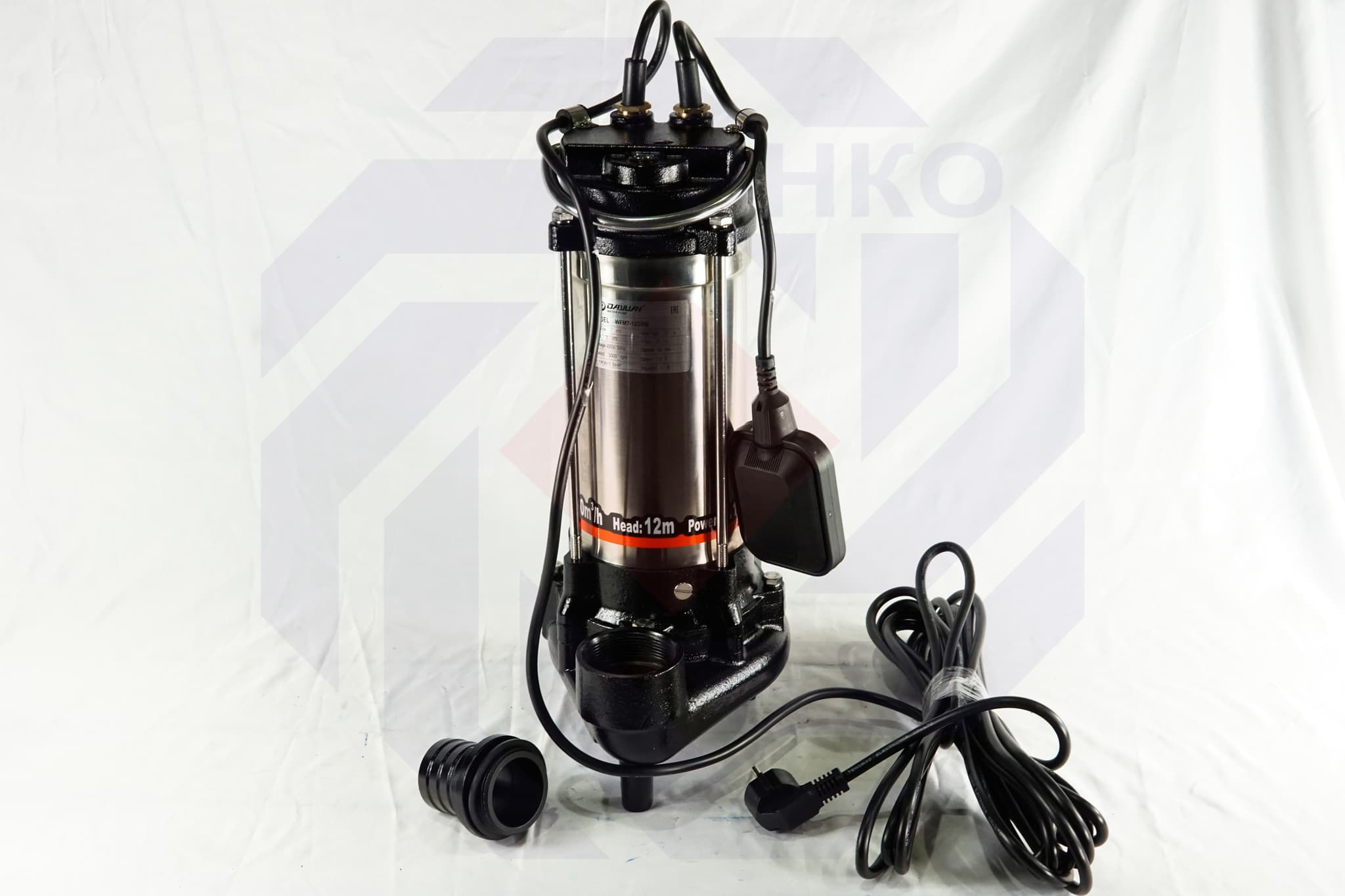 Насос канализационный с режущим механизмом WFM 7-12