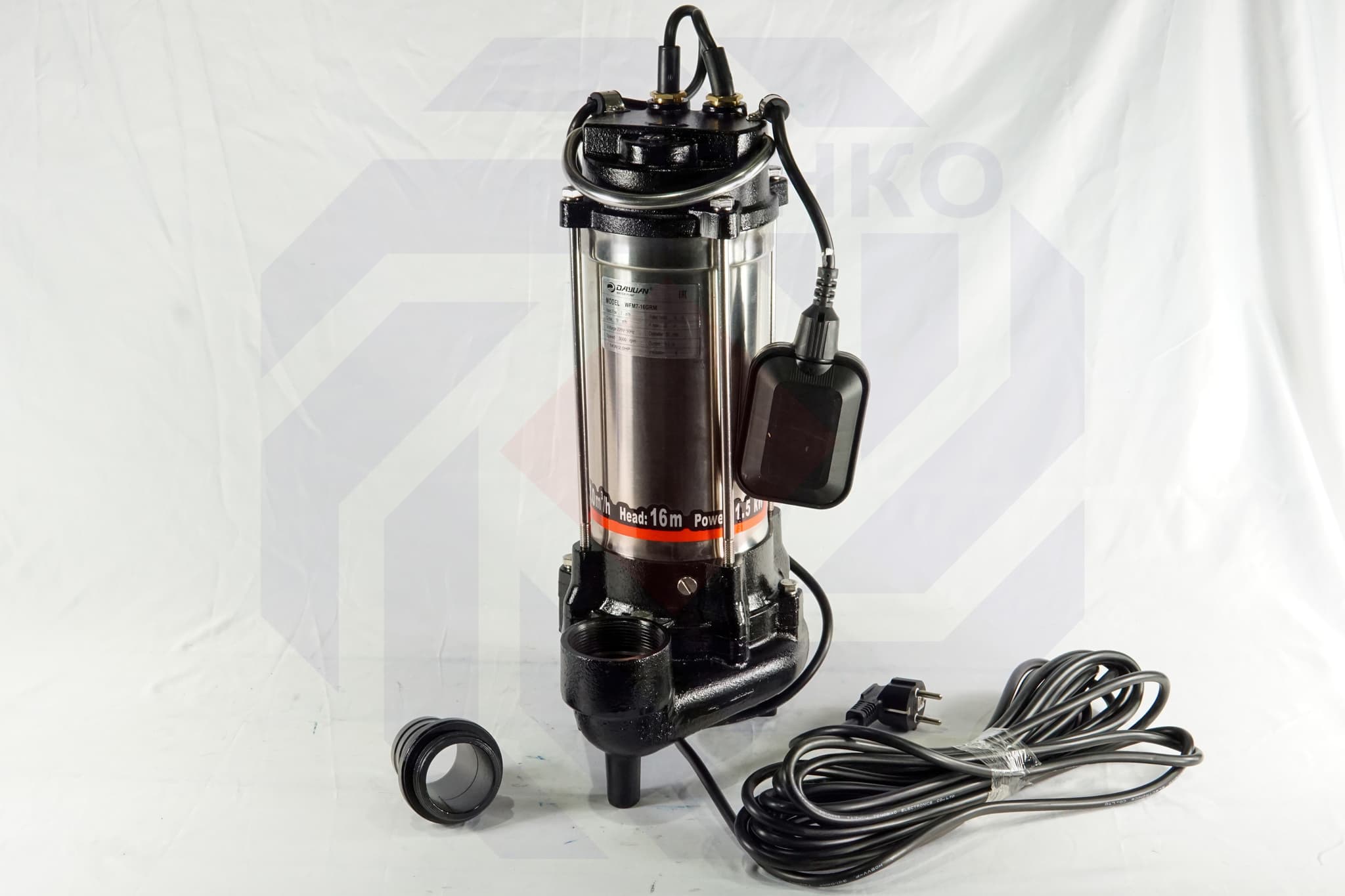 Насос канализационный с режущим механизмом WFM 7-16