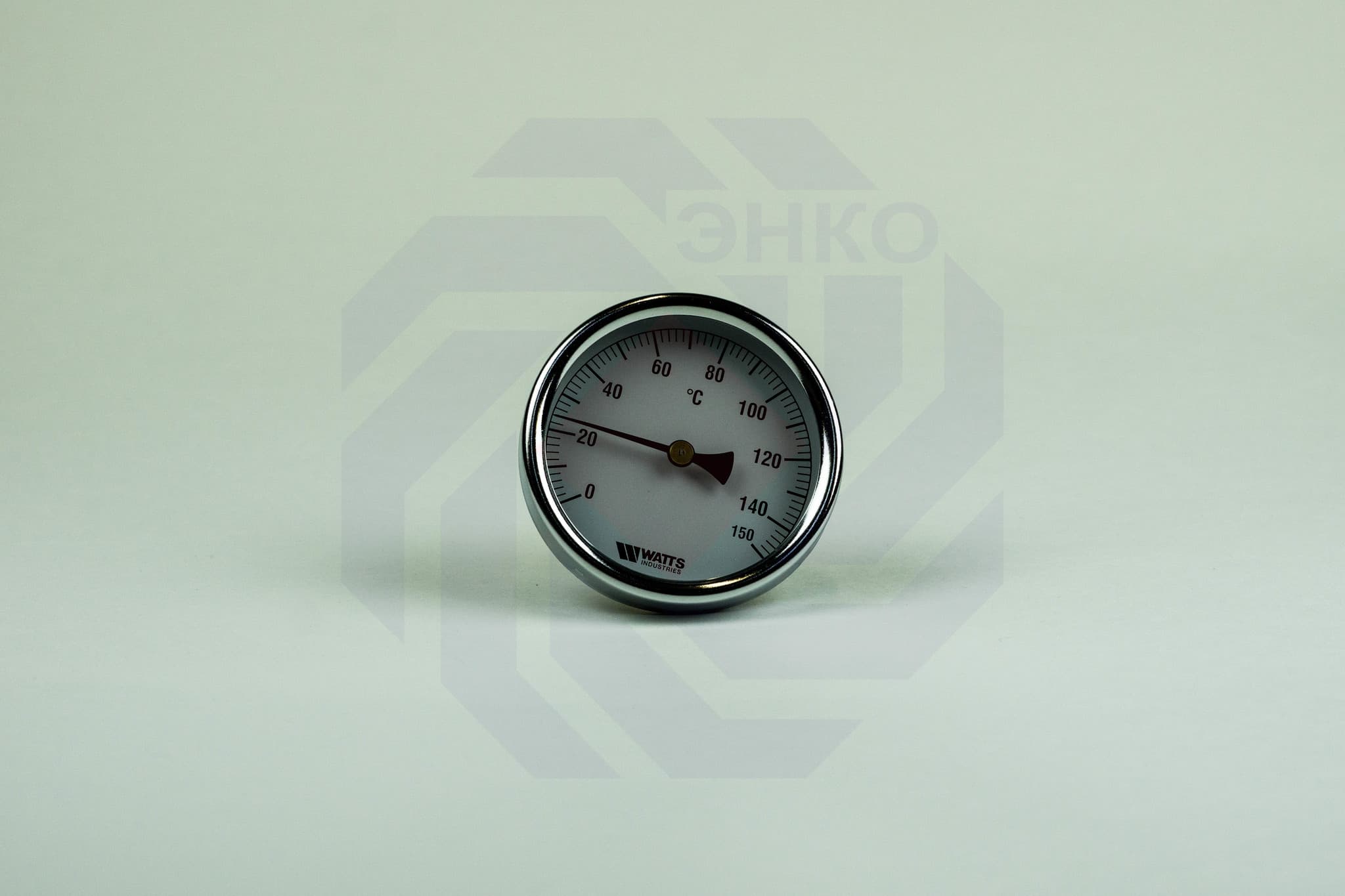 Термометр биметаллический аксиальный WATTS T80/50SD 0-150˚С 80 мм ½"