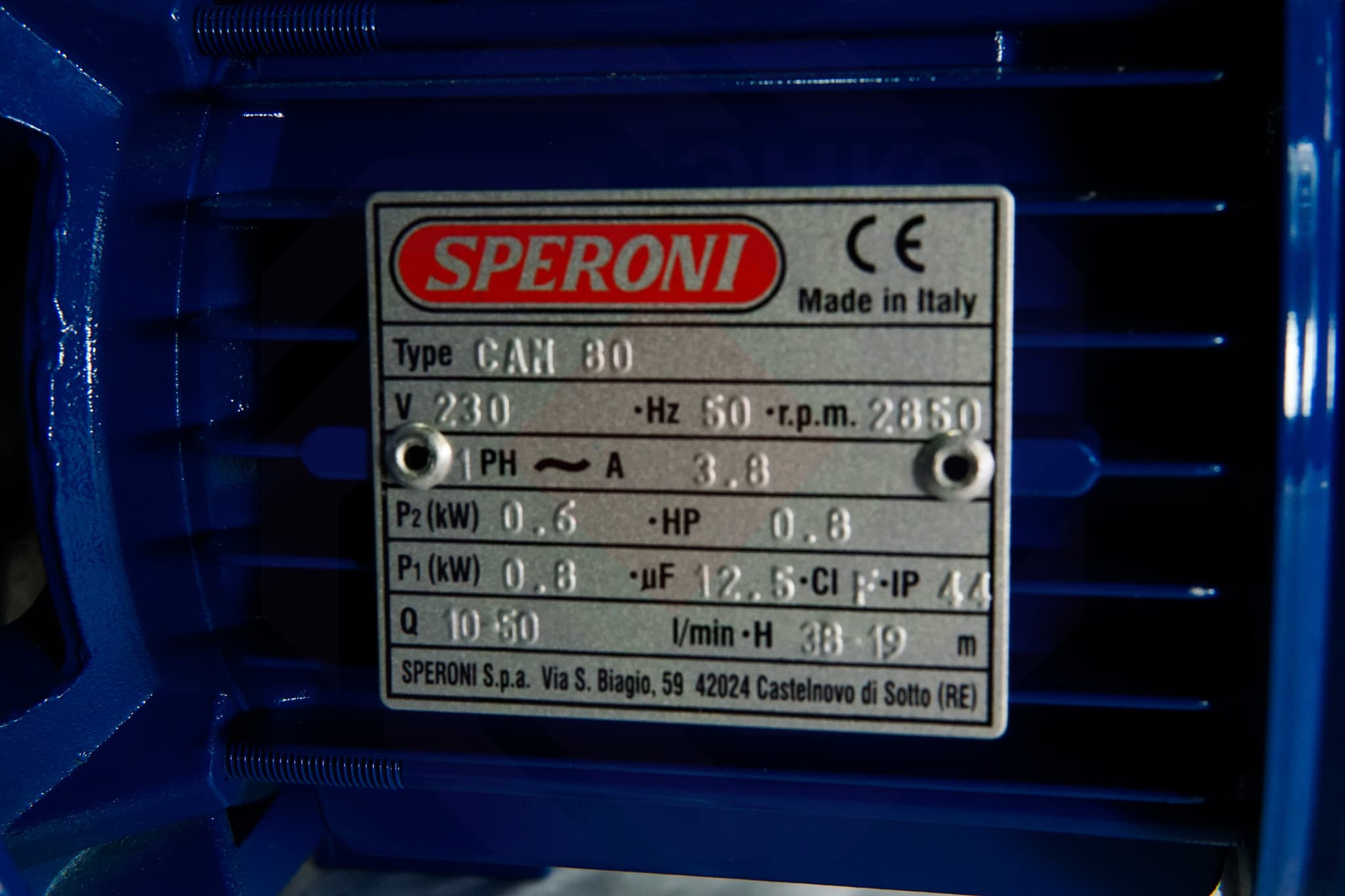 Насос повысительный SPERONI CAM 80