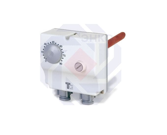 Термостат погружной сдвоенный с ручным сбросом  Fantini Cosmi  8P5