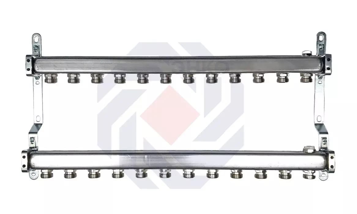 Комплект коллекторов с воздухоотводчиками ITAP 922MO 12 контуров