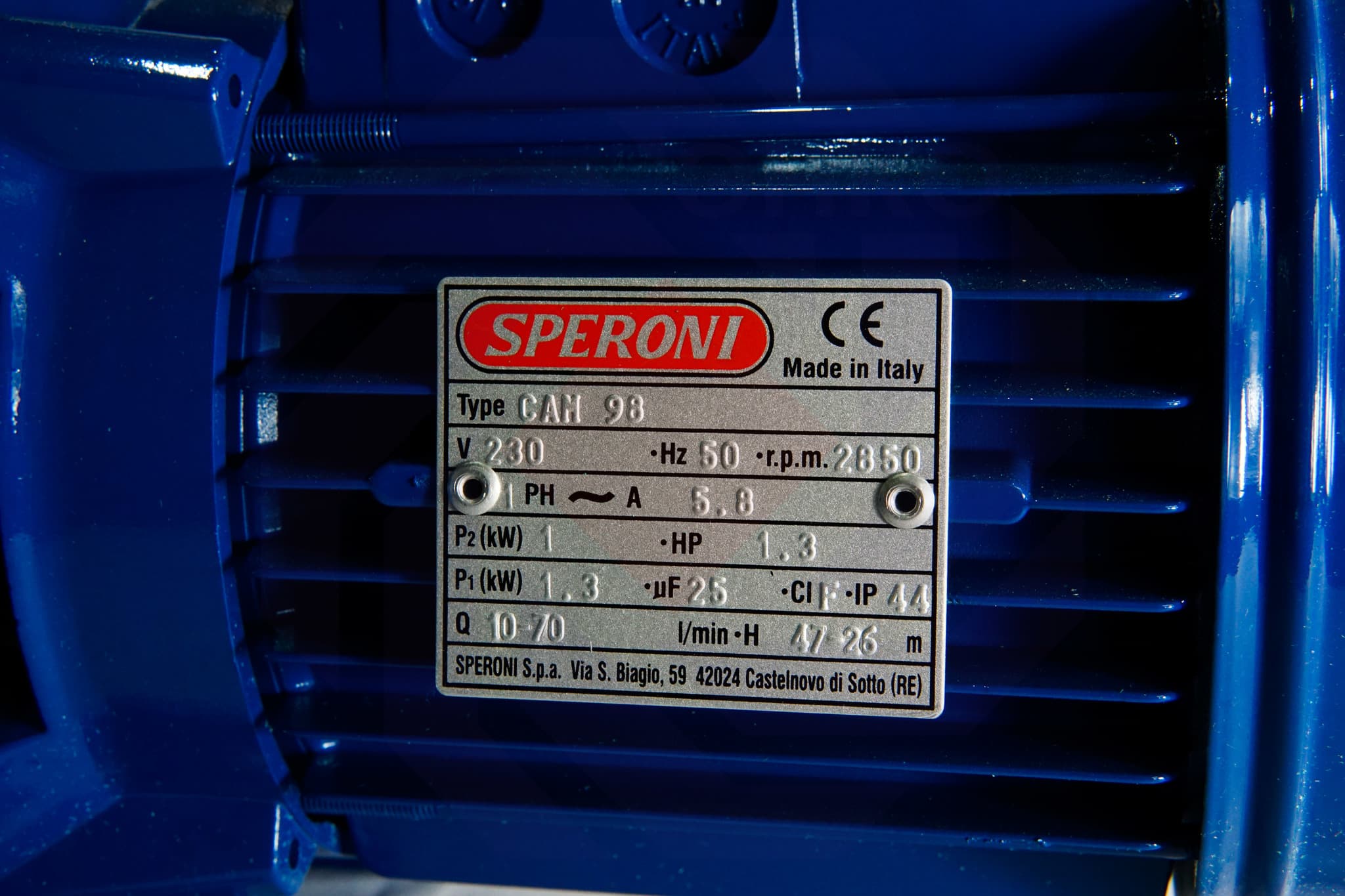 Насос повысительный SPERONI CAM 98