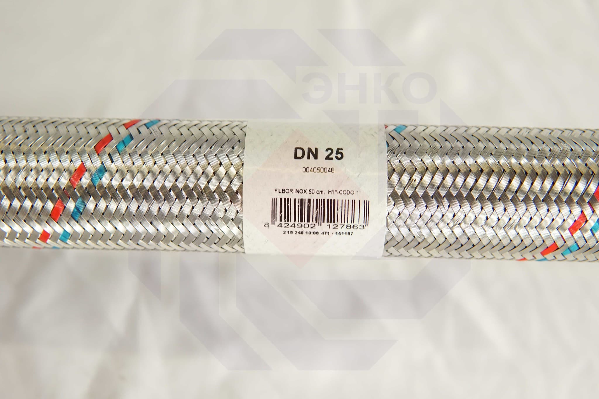 Подводка гибкая угловая MATEU FIL-BOR INOX ВР 1"⨯ВР(у) 1" 50 см