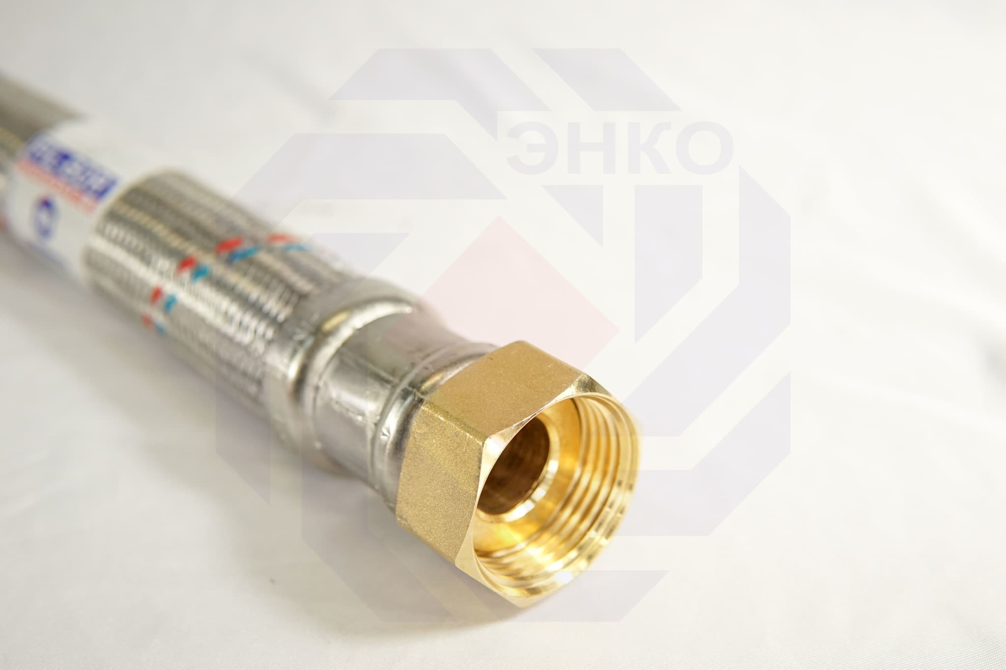 Подводка гибкая угловая MATEU FIL-BOR INOX НР 1"⨯ВР(у) 1" 50 см