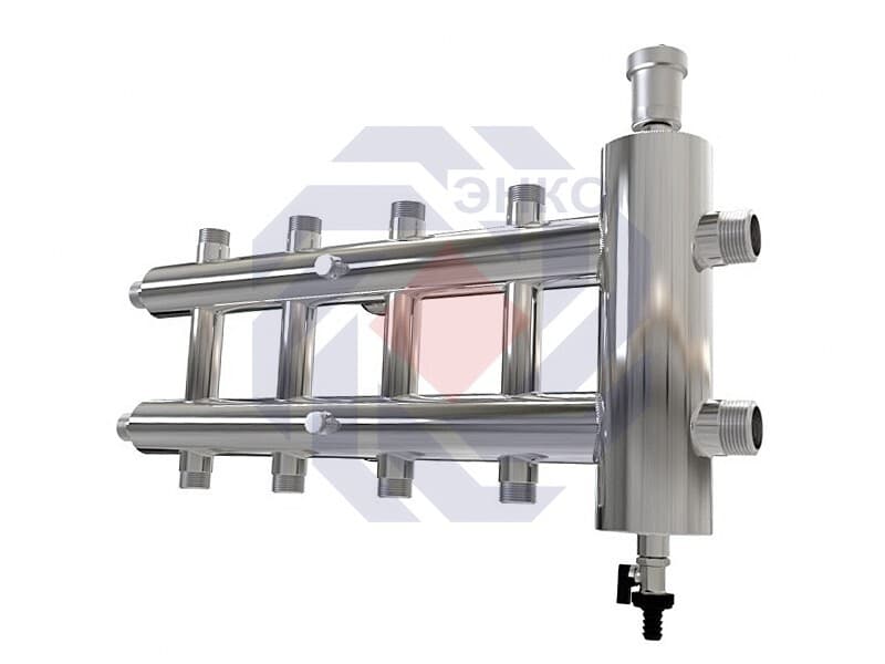 Коллектор компланарный с гидравлическим разделителем Прокситерм GSK 32-5