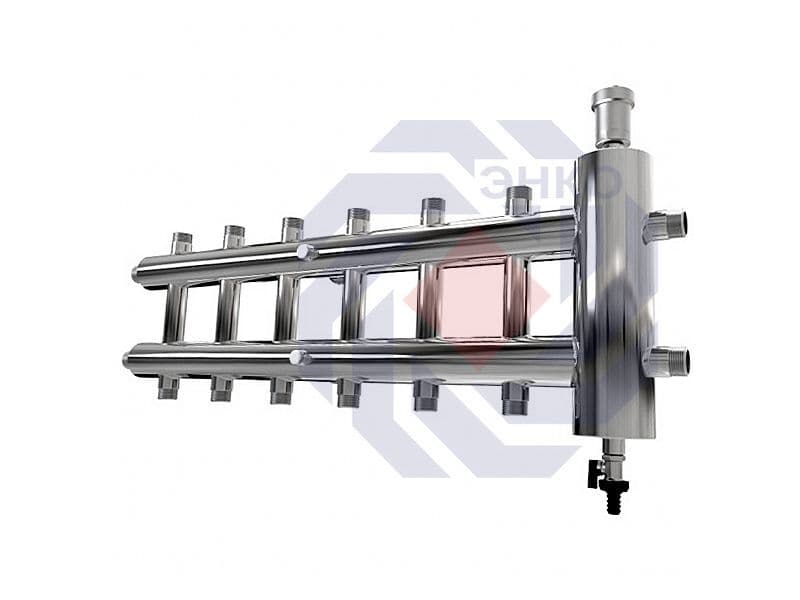 Коллектор компланарный с гидравлическим разделителем Прокситерм GSK 32-7