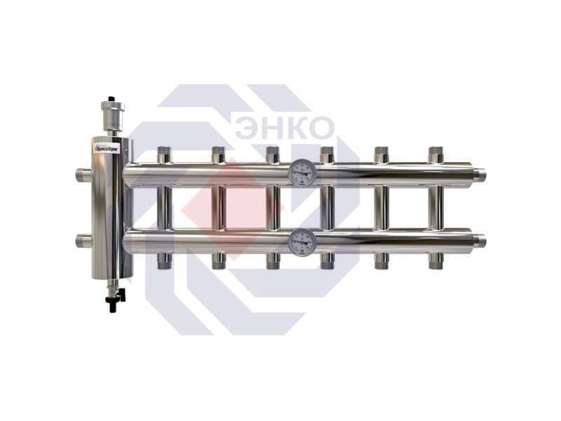 Коллектор компланарный с гидравлическим разделителем Прокситерм GSK 32-7