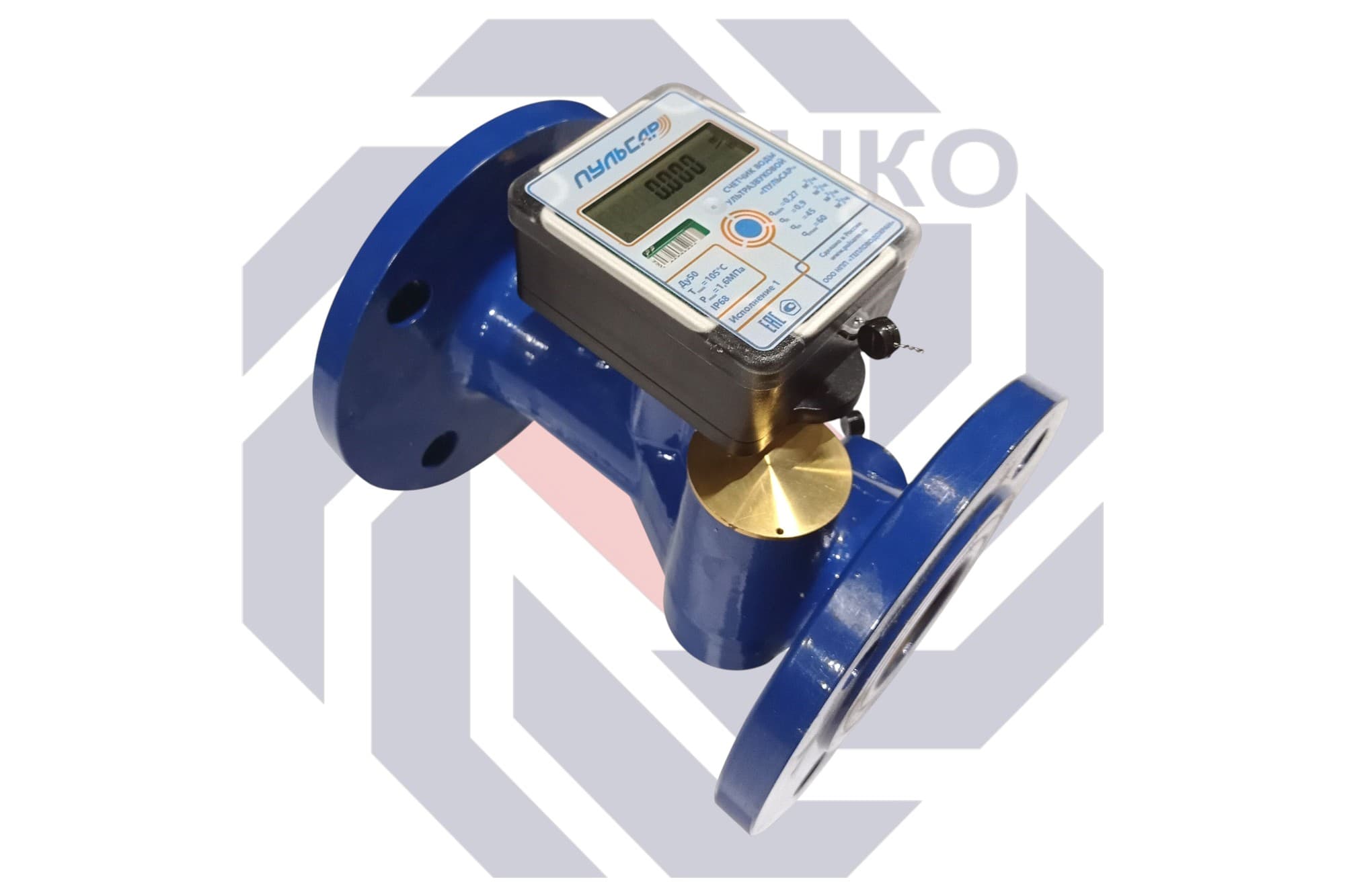 Счетчик воды ультразвуковой с выходом RS-485 ТВХ Пульсар DN200