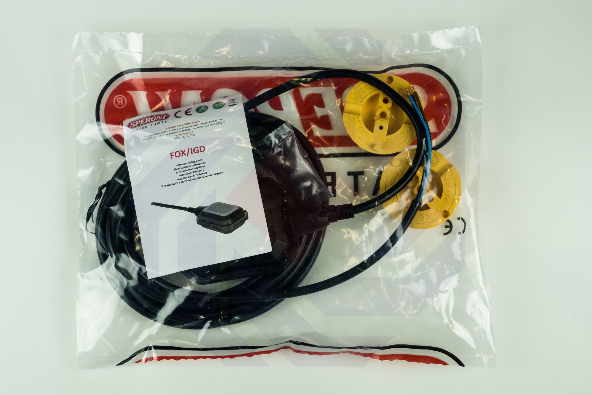 Выключатель поплавковый SPERONI IGD 10/S