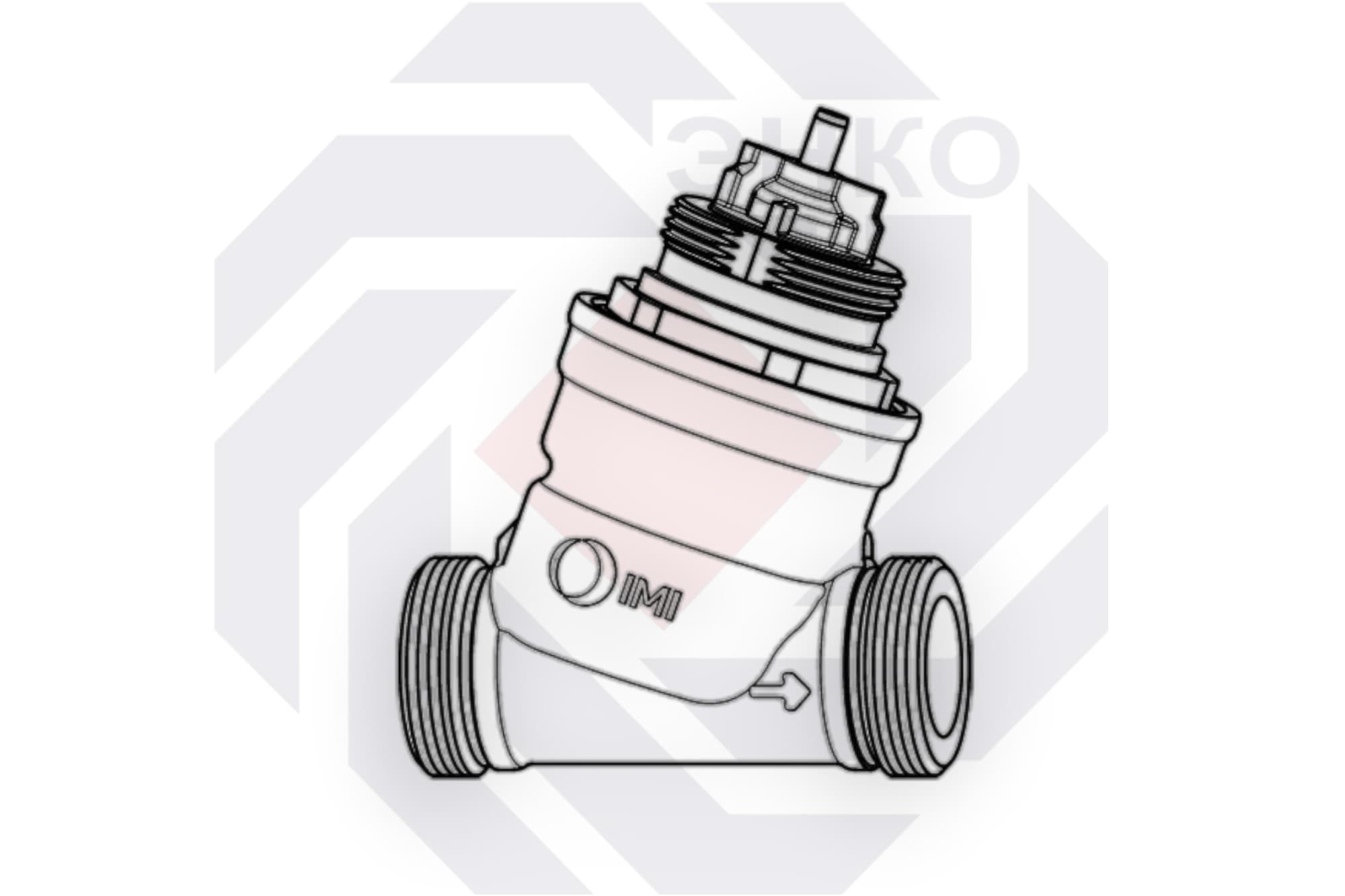 Клапан балансир. регул. TA-Nano DN15 NF