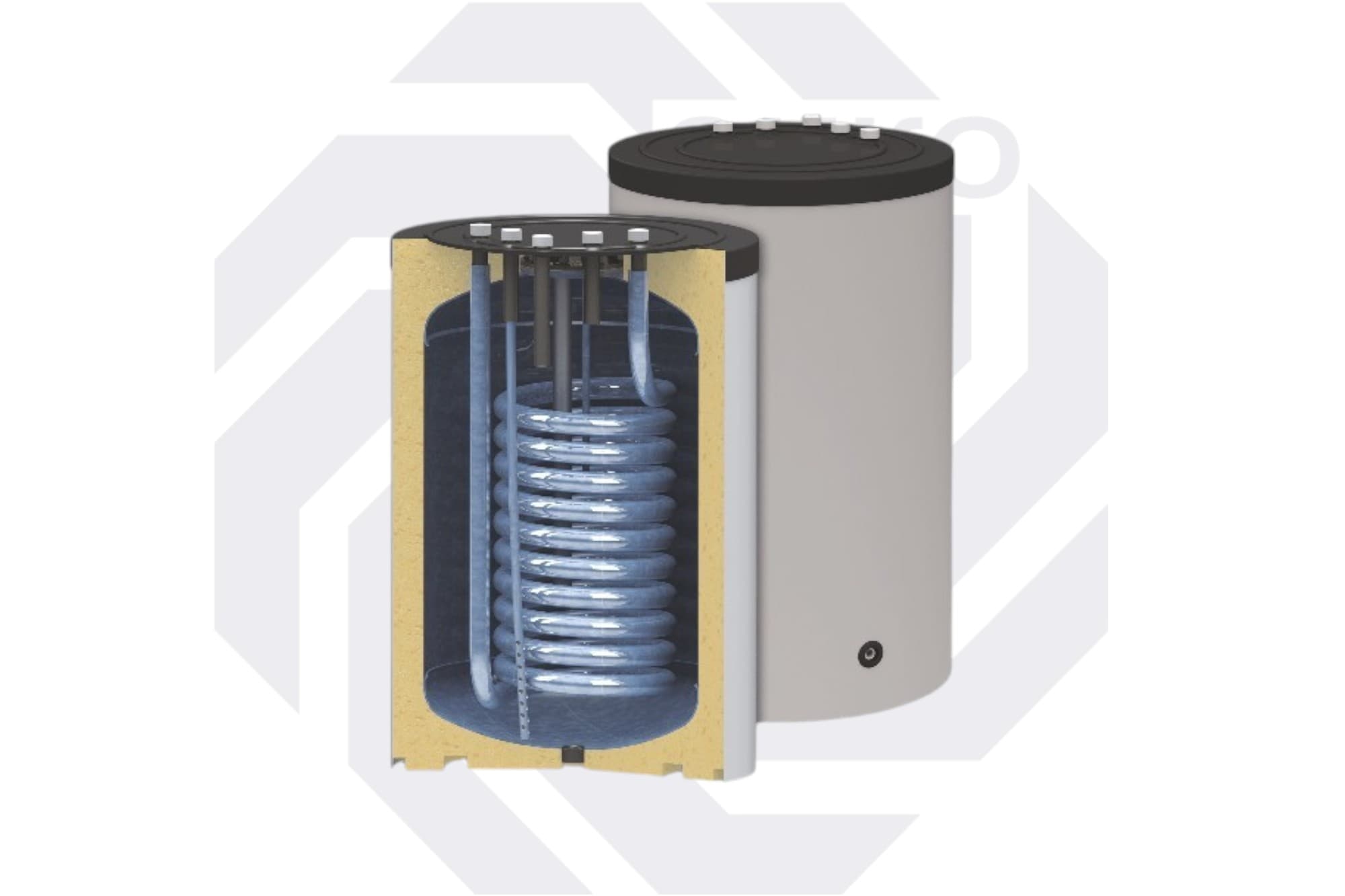 Бойлер напольный SUNSYSTEM SWUP EXT 200